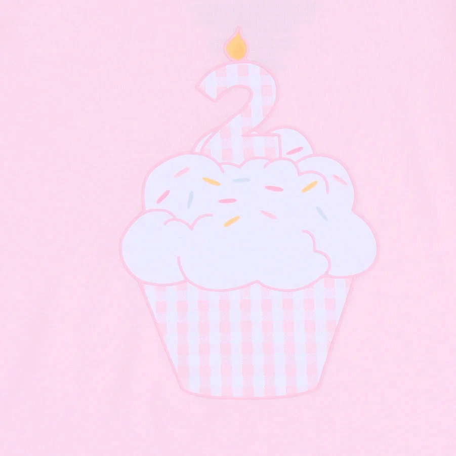 Birthday - 2nd Birthday Long Sleeve Ruffle Shirt - Image 3