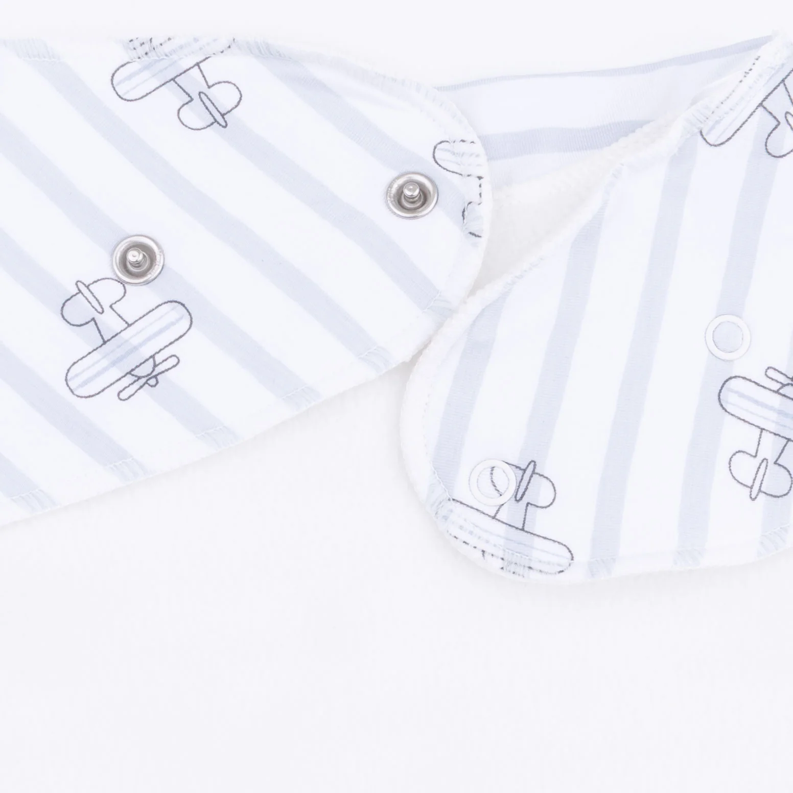 Airplane Stripe - Bandana Bib - Image 3