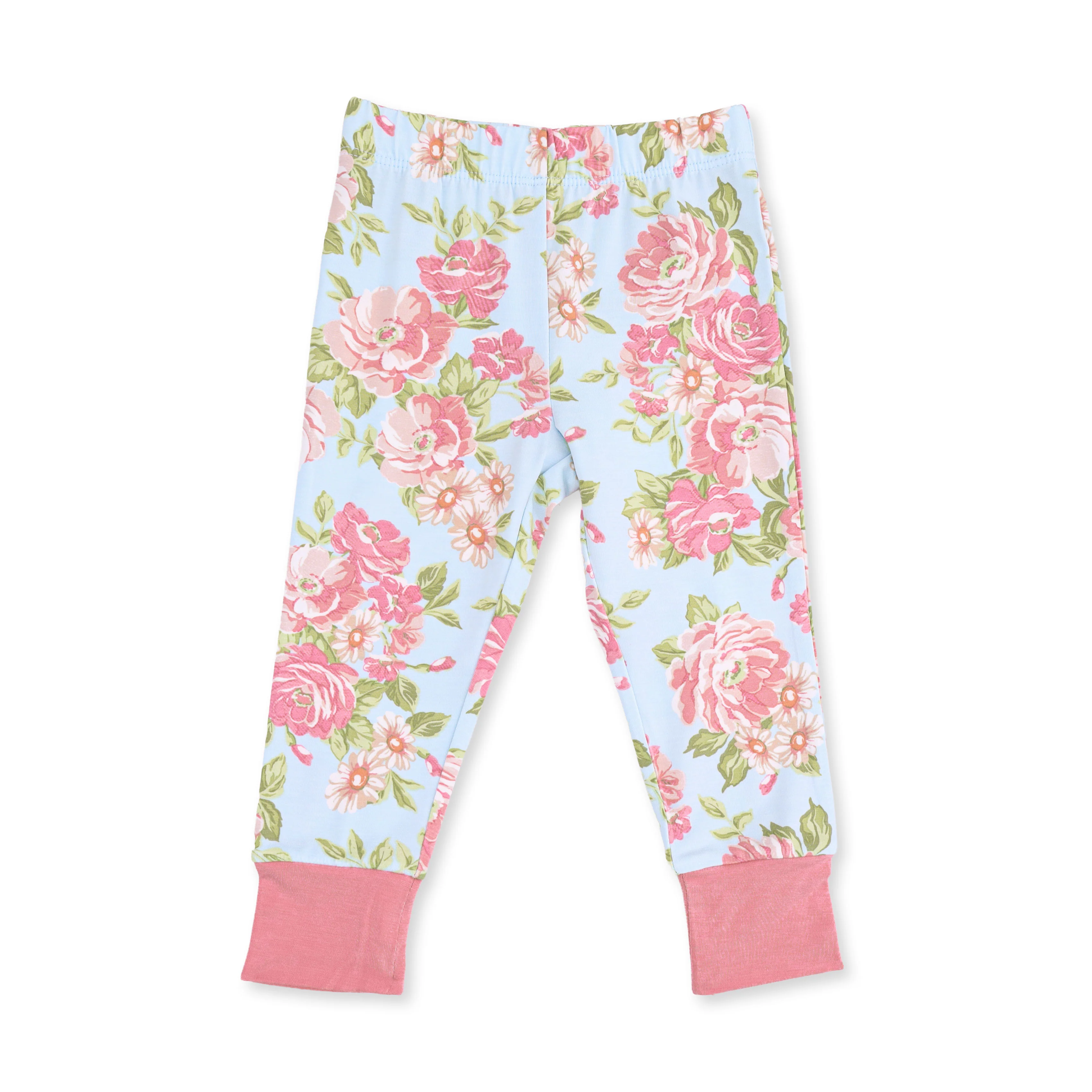 Angeline Floral - Short Sleeve Loungewear Set - Image 3