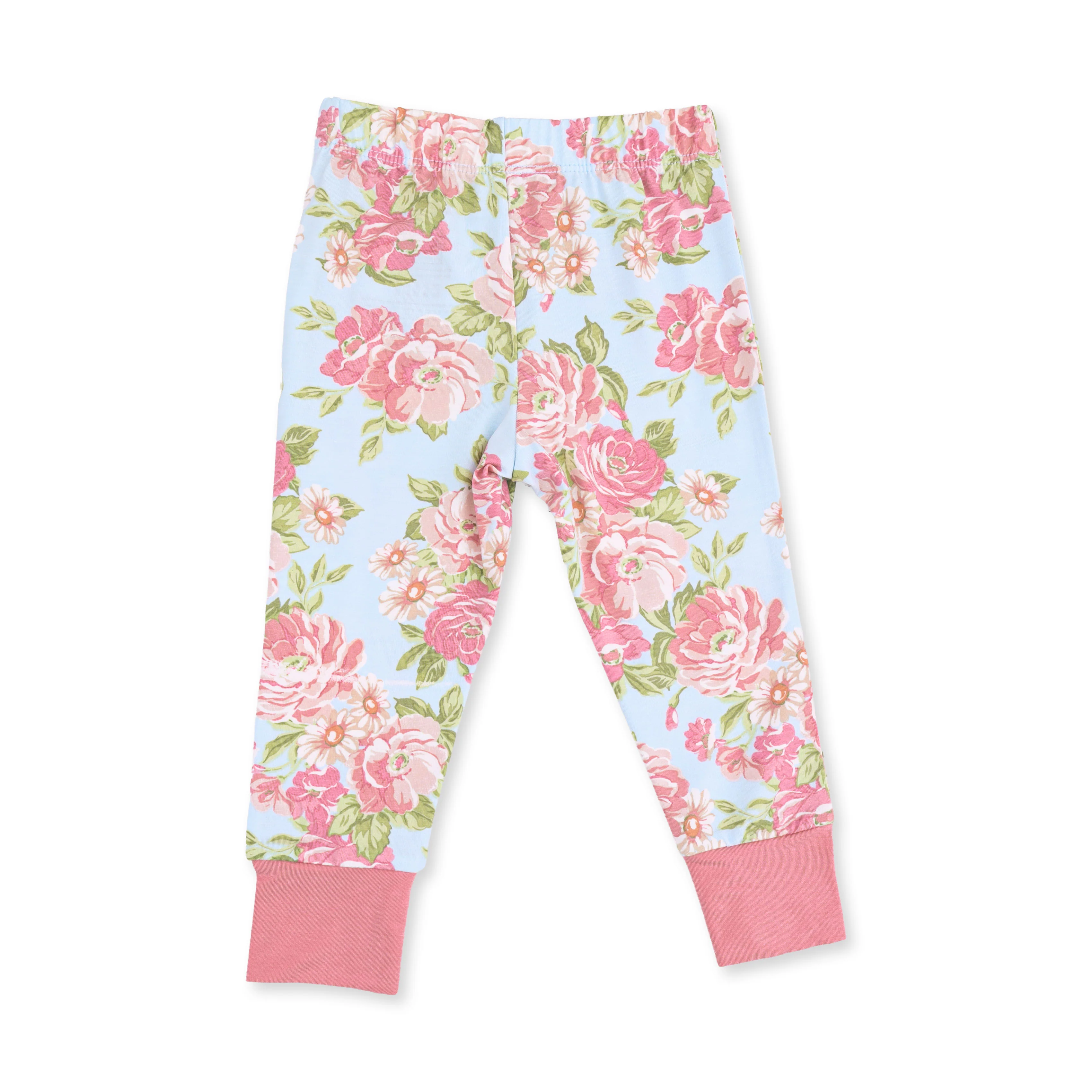 Angeline Floral - Short Sleeve Loungewear Set - Image 4