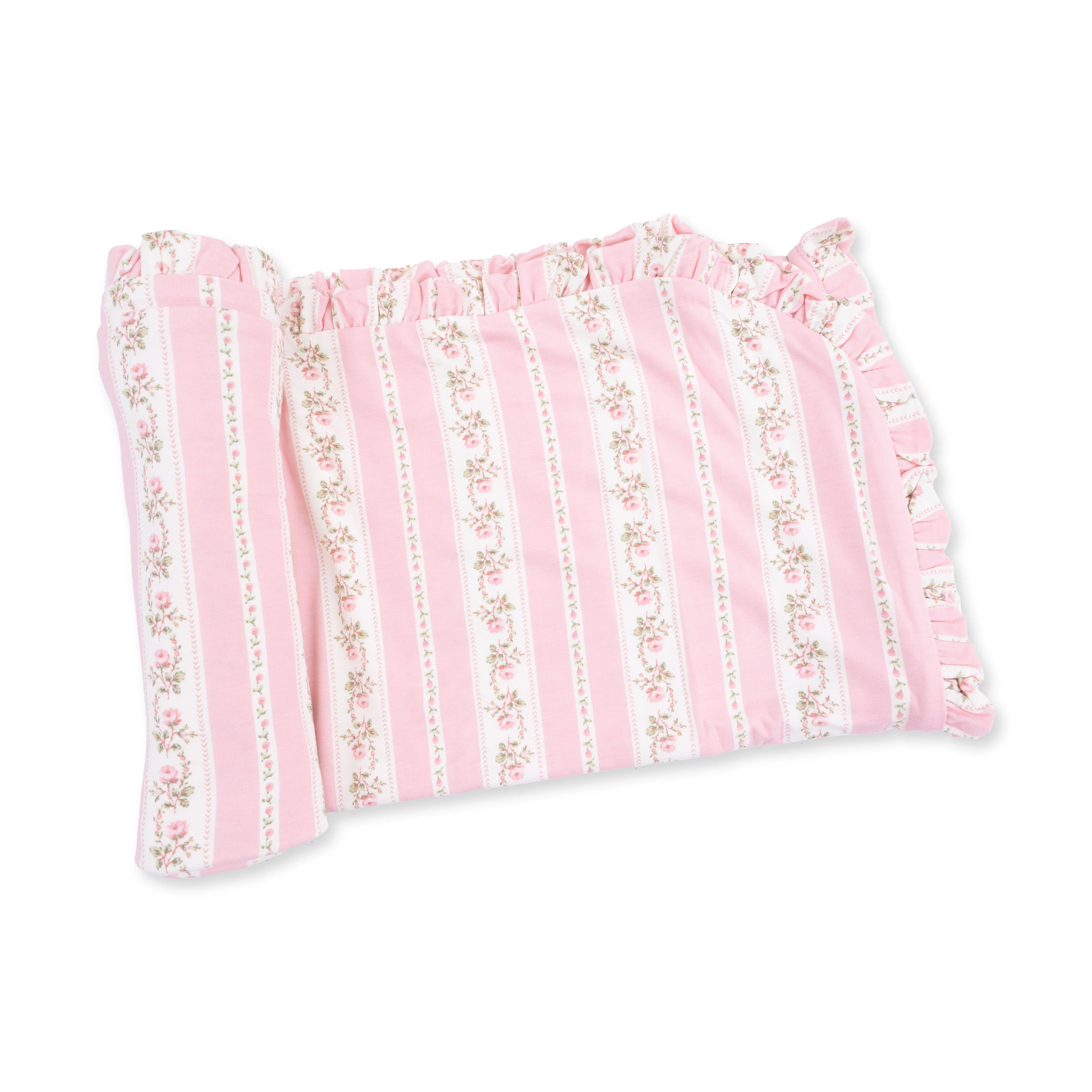 Antoinette Stripe - Ruffle Blanket - Image 4
