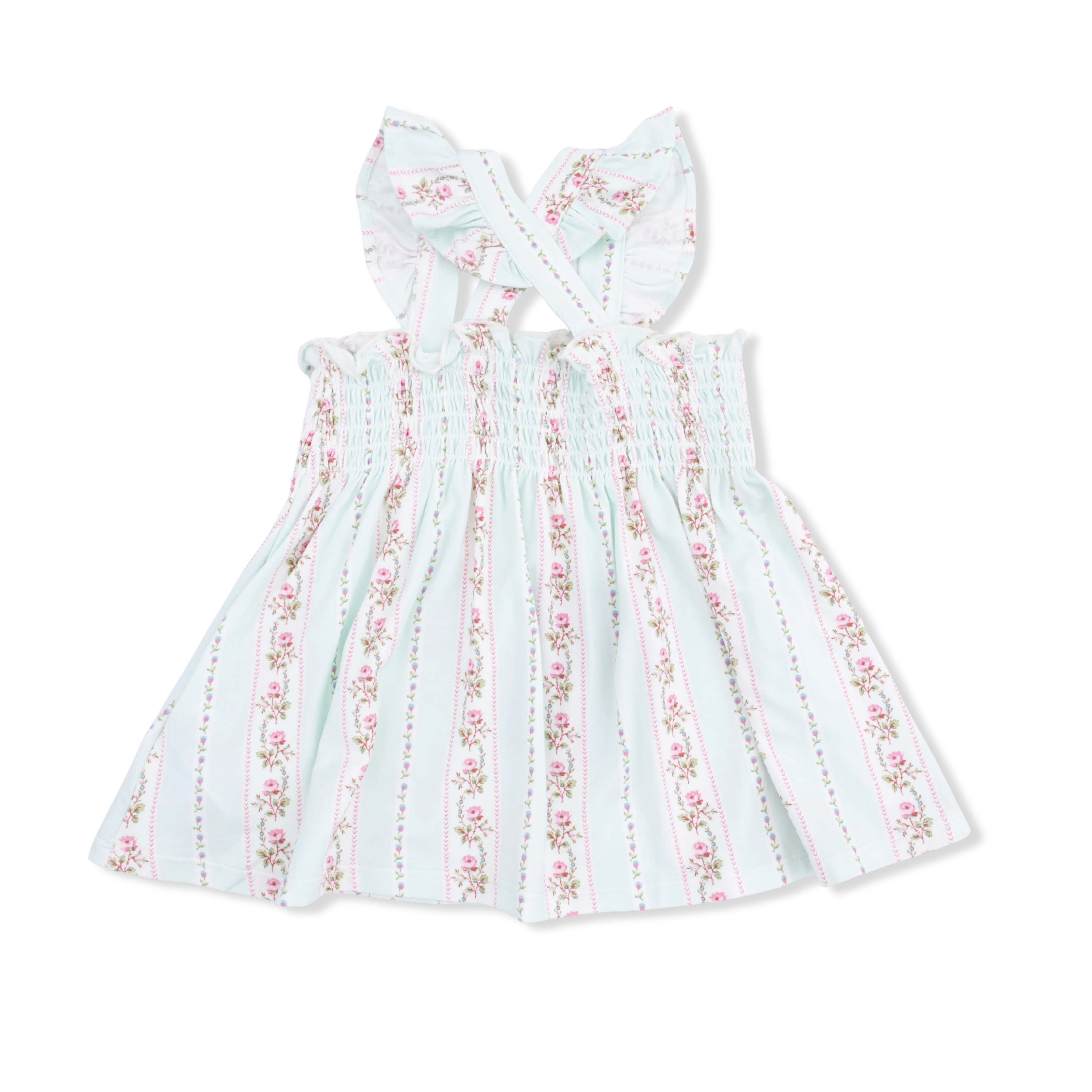 Antoinette Stripe - Smocked Top with Bloomer - Image 3