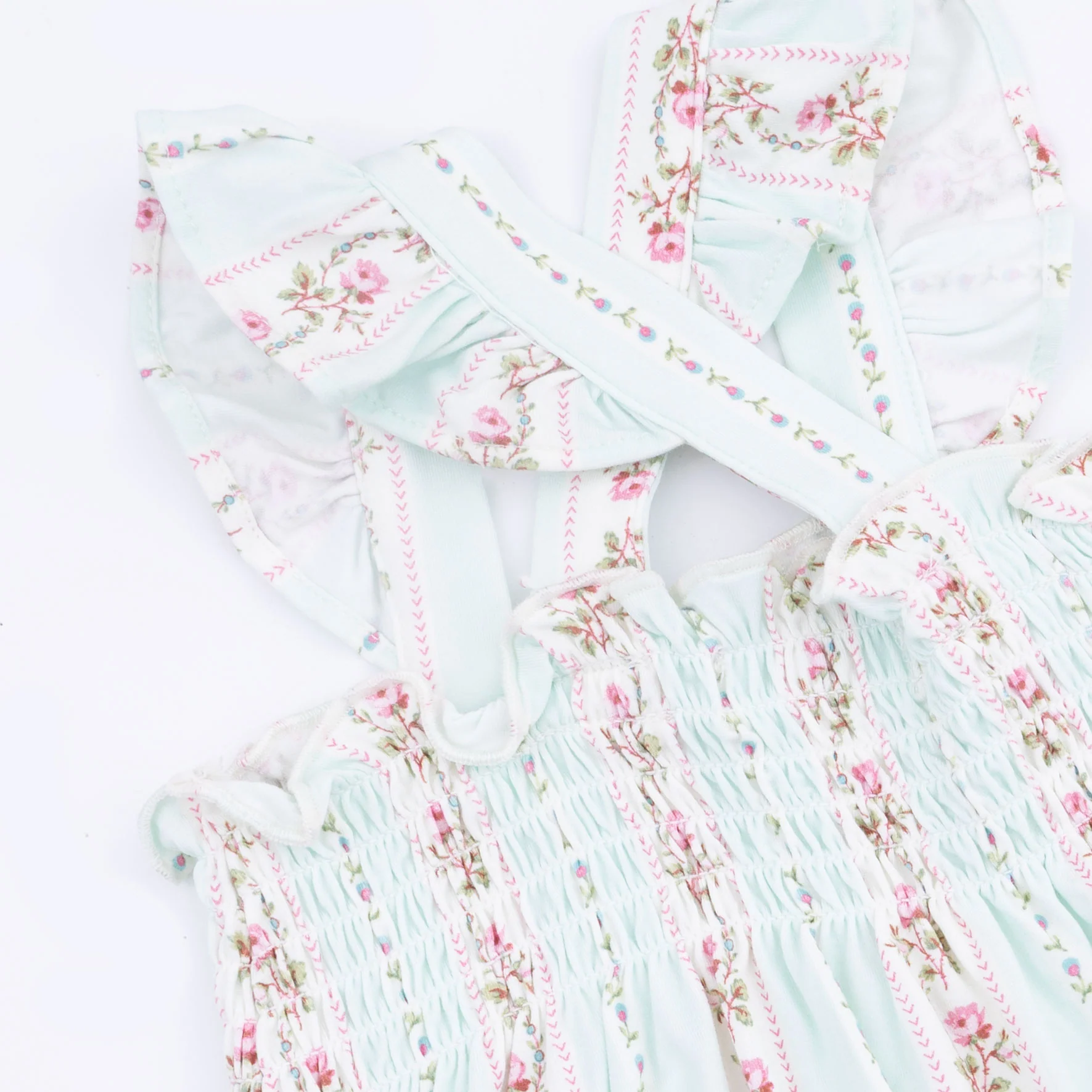 Antoinette Stripe - Smocked Top with Bloomer - Image 6