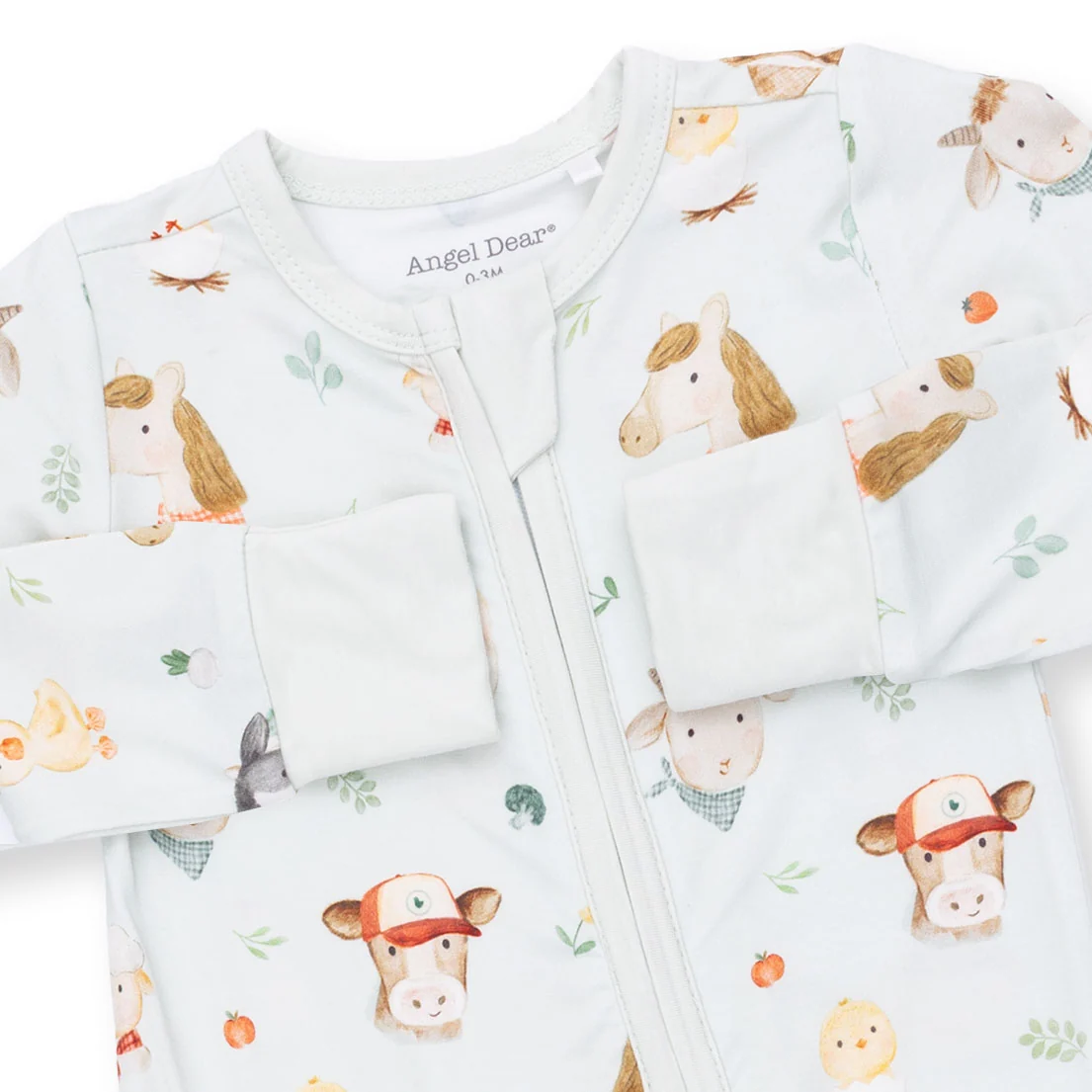 Baby Farm Faces - Convertible Romper - Image 3