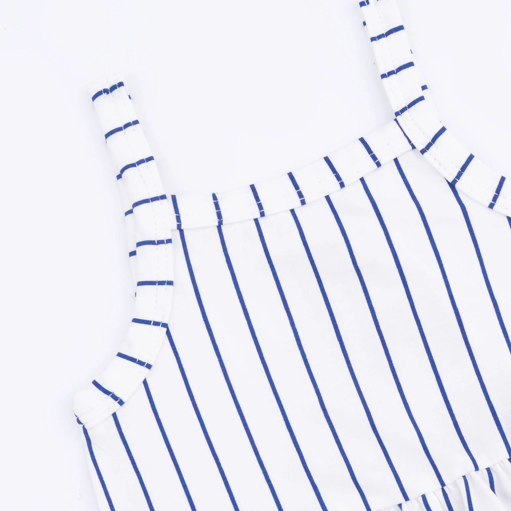 Baseball Stripe - Tank with Peplum - Image 4