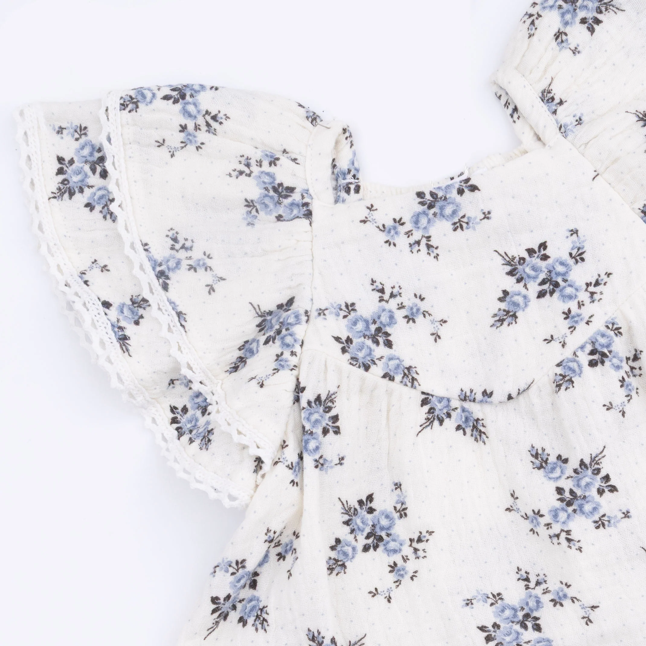 Belle Rosette Dot - V-Neck Dress and Bloomer - Image 6