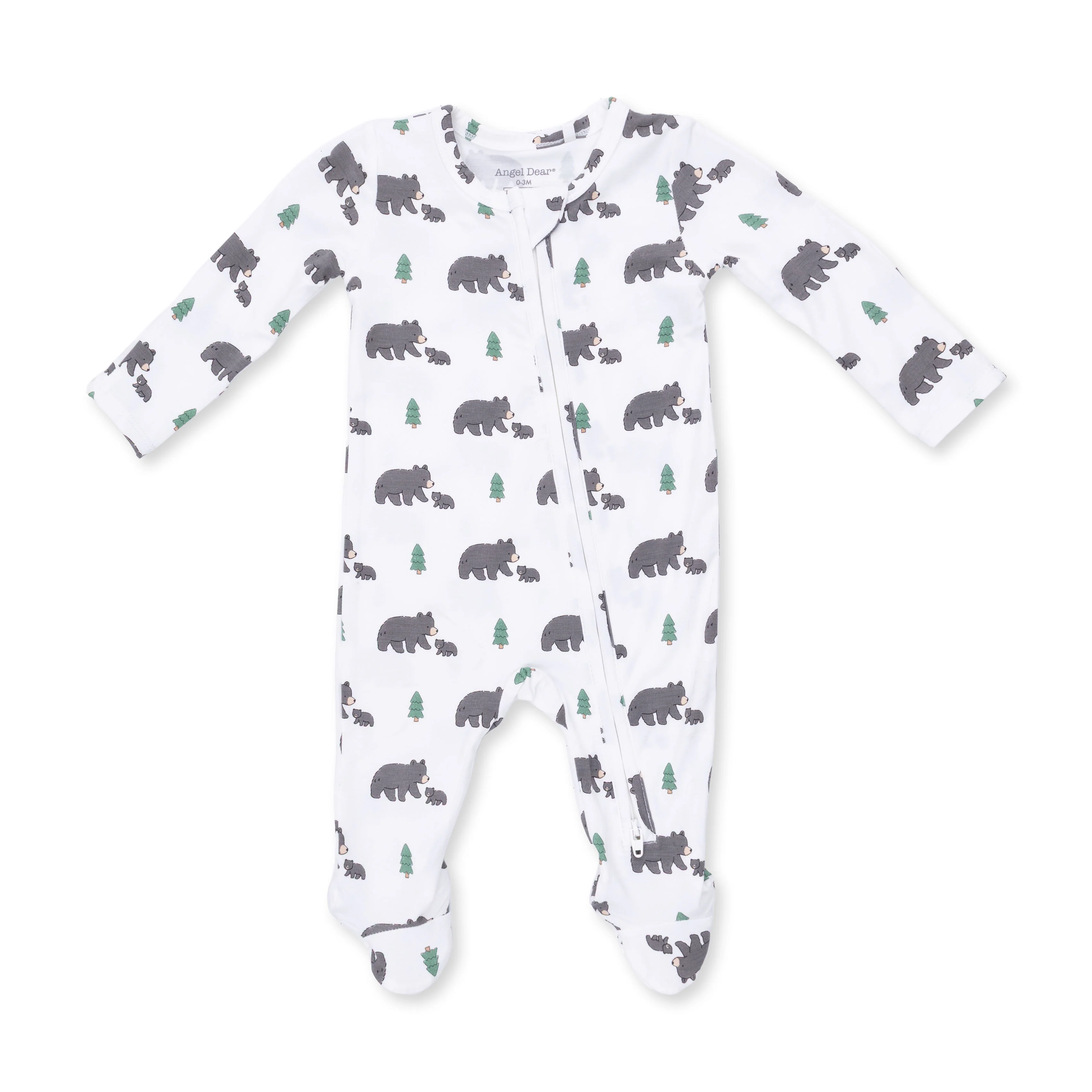 Black Bears - 2 Way Zipper Footie