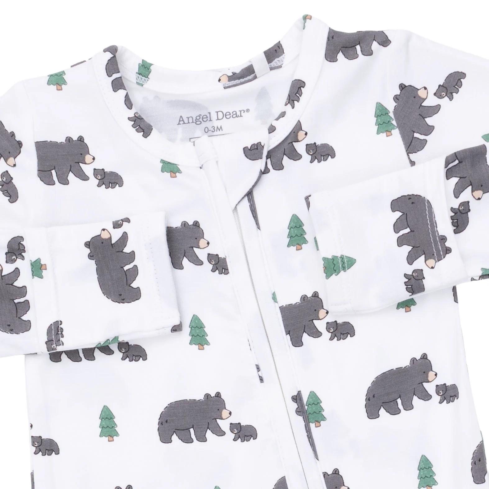Black Bears - 2 Way Zipper Footie - Image 3