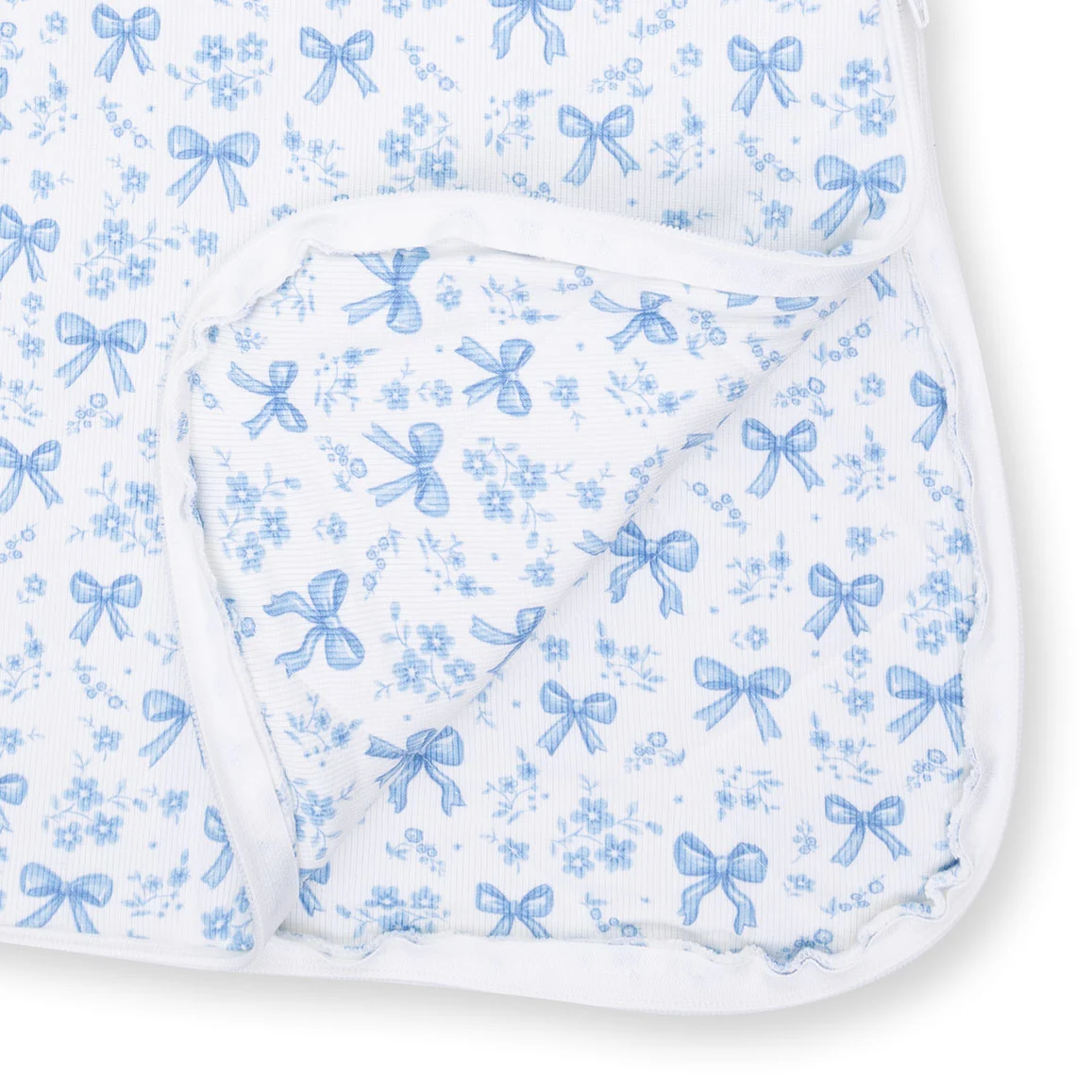 Blue Bows and Flowers - Sleep Bag - Image 4