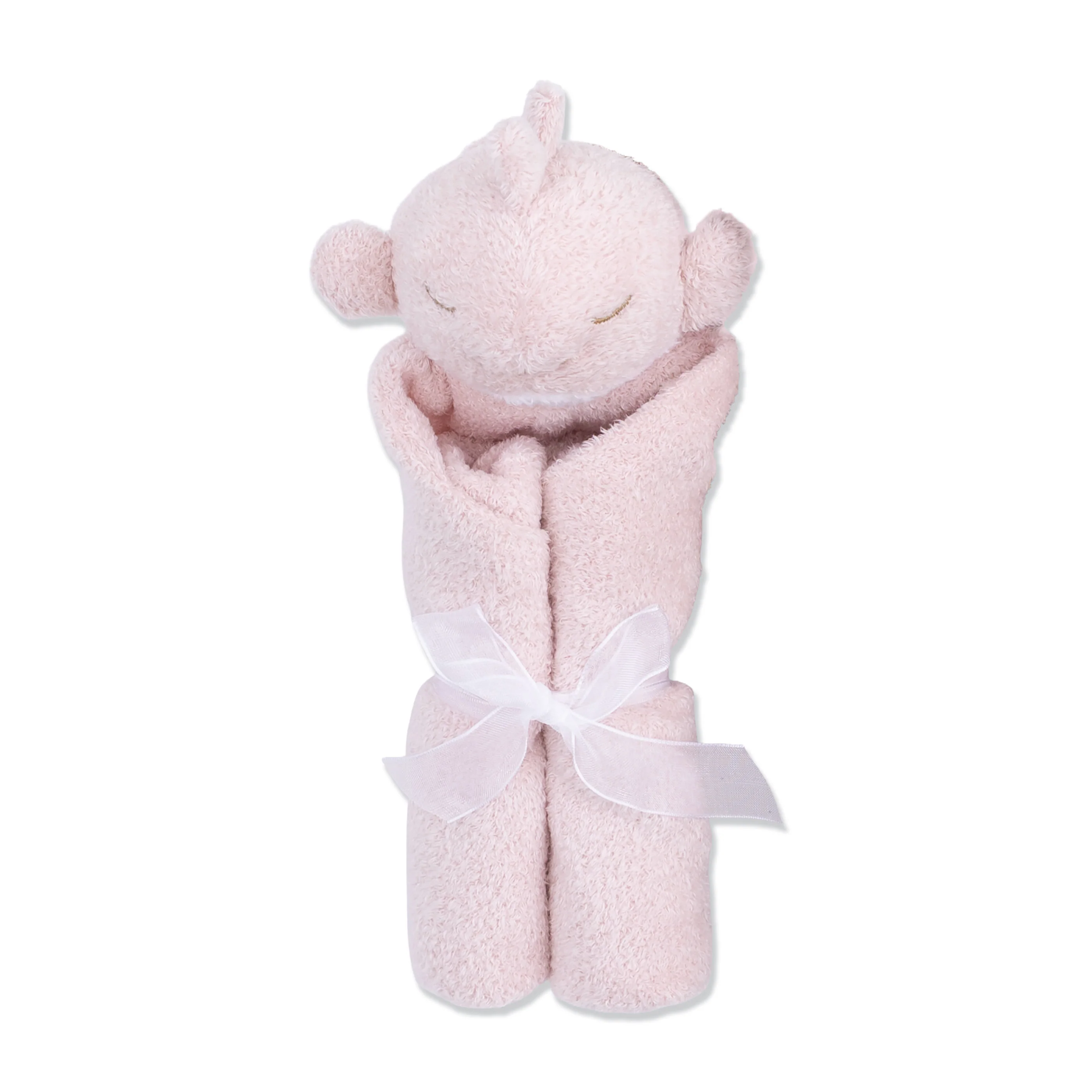 Blush Whale Blankie - Image 2