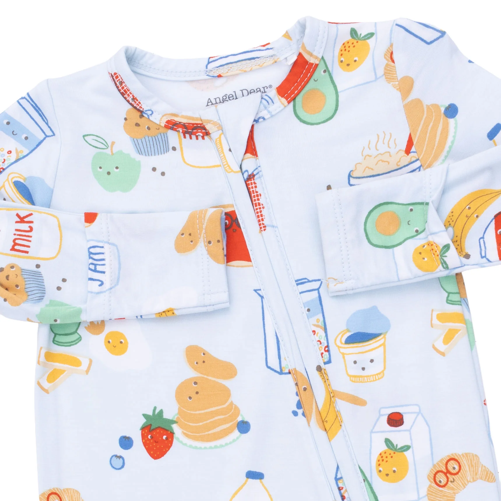 Breakfast Club Blue - 2 Way Zipper Footie - Image 3