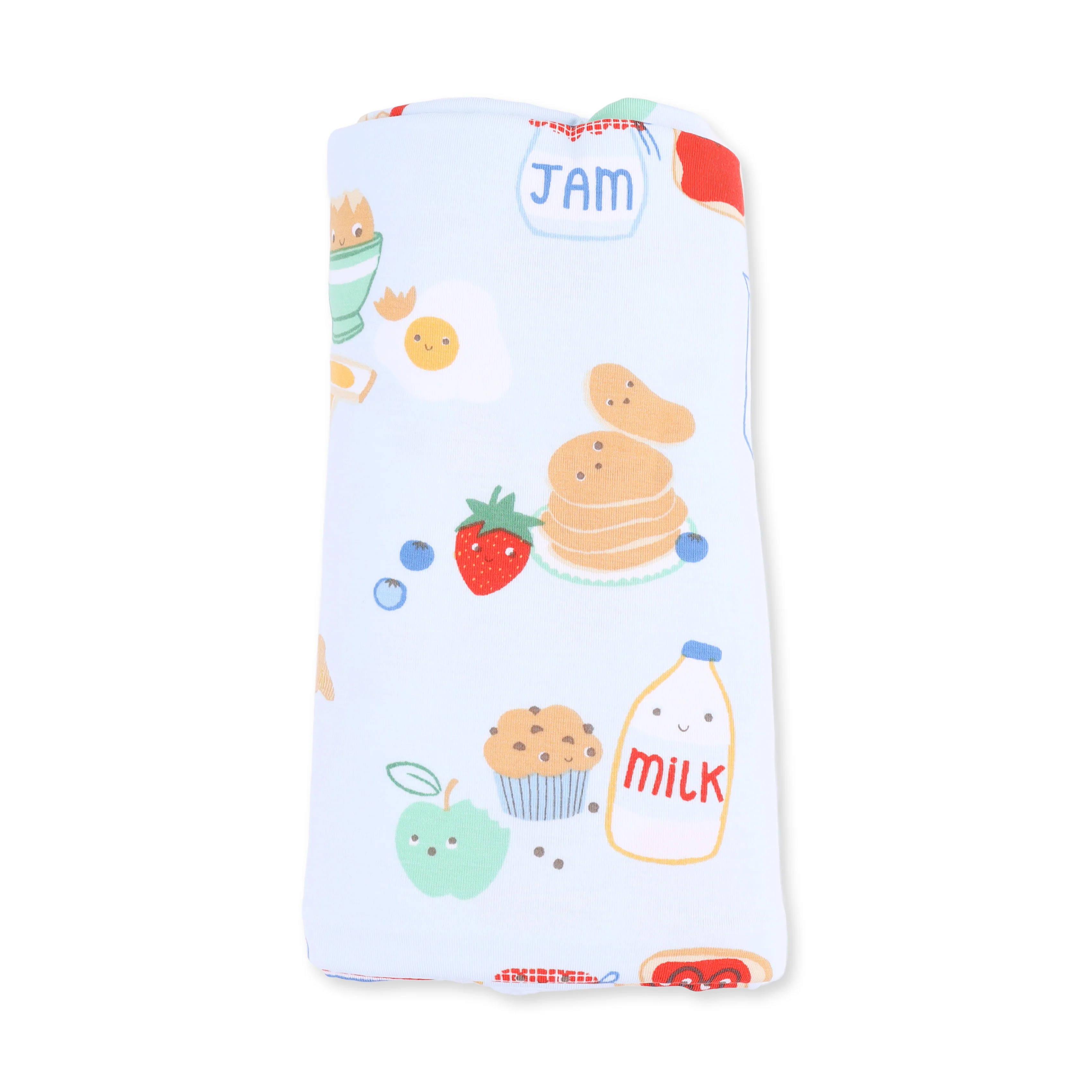 Breakfast Club Blue - Swaddle Blanket - Image 3