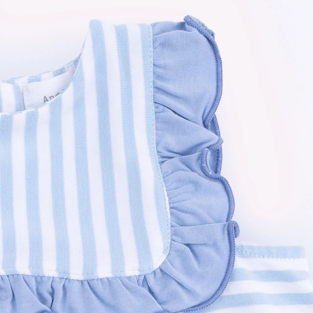 Bubbly Sailboat Stripe - Ruffle Top and Bloomer - Image 4