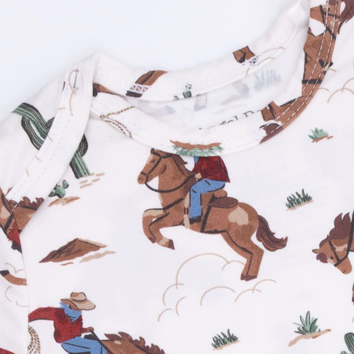 Buckaroo Western - Lap Shoulder Gown & Beanie Hat - Image 4