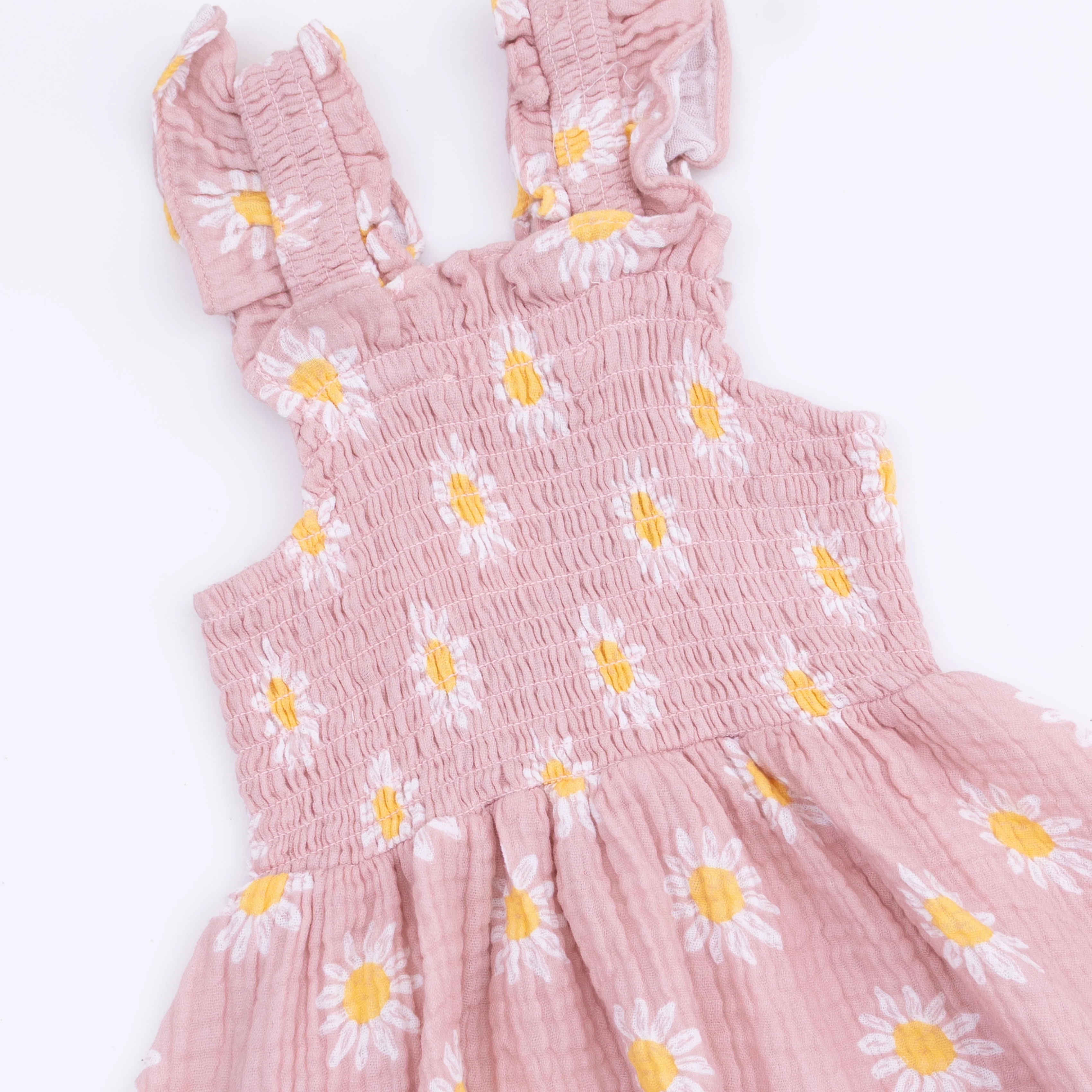 Caitlyn's Daisy - Smocked Sundress with Bloomer - Image 6