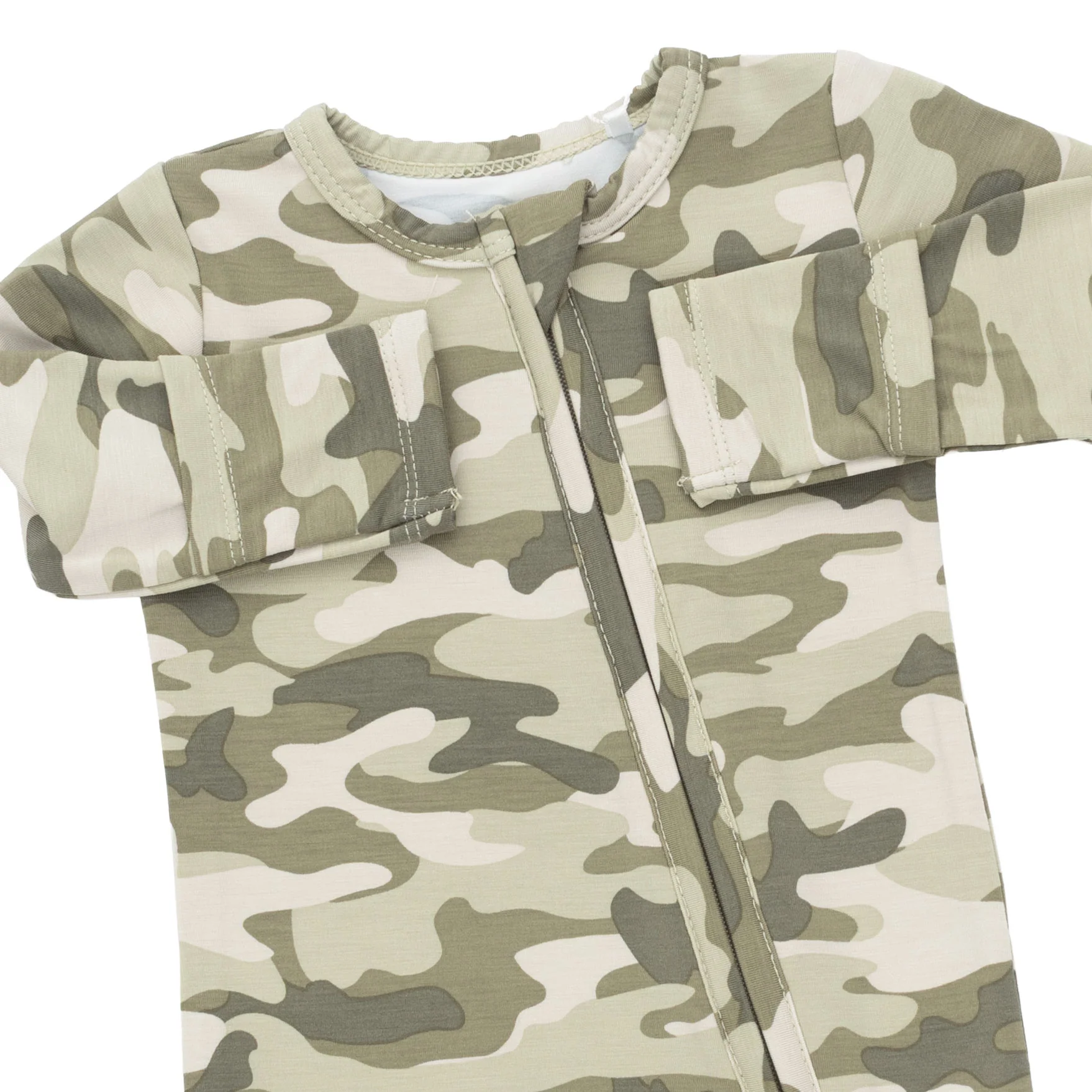 Camo - 2 Way Zipper Footie - Image 4