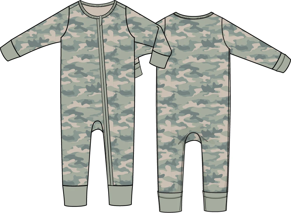 Camo - Convertible Romper