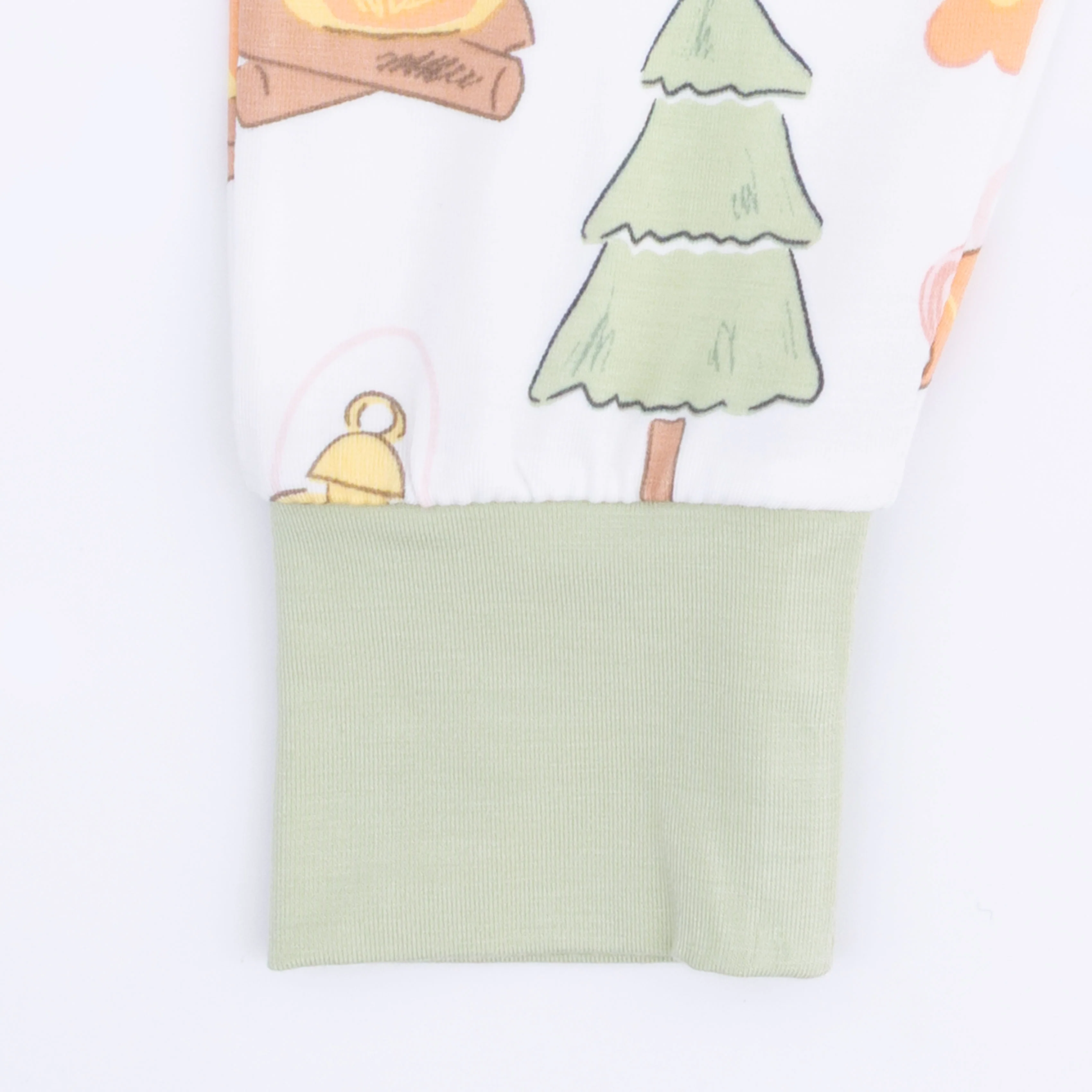 Camping Pink - Short Sleeve Loungewear Set - Image 6
