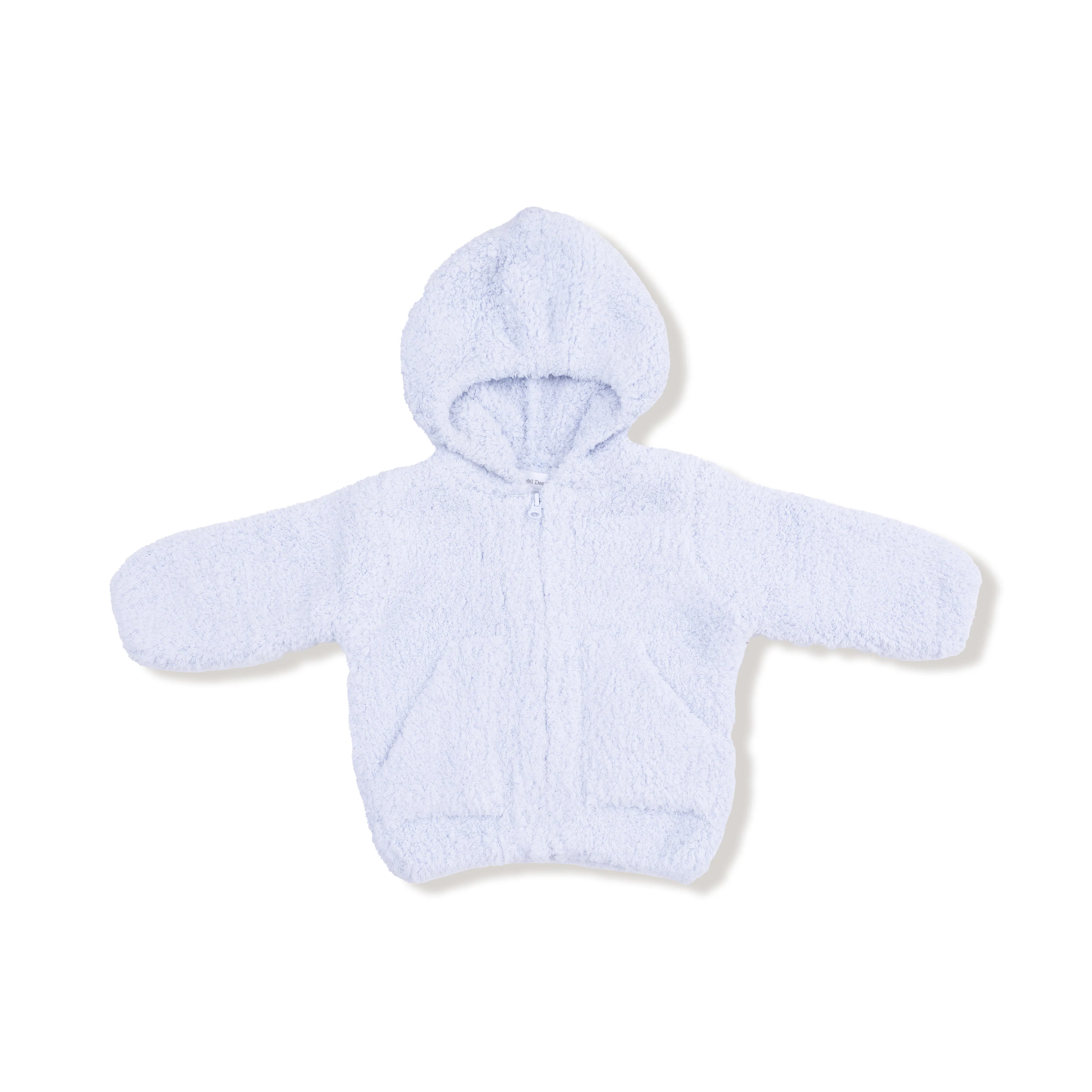 Chenille - Light Blue Hooded Jacket - Image 3