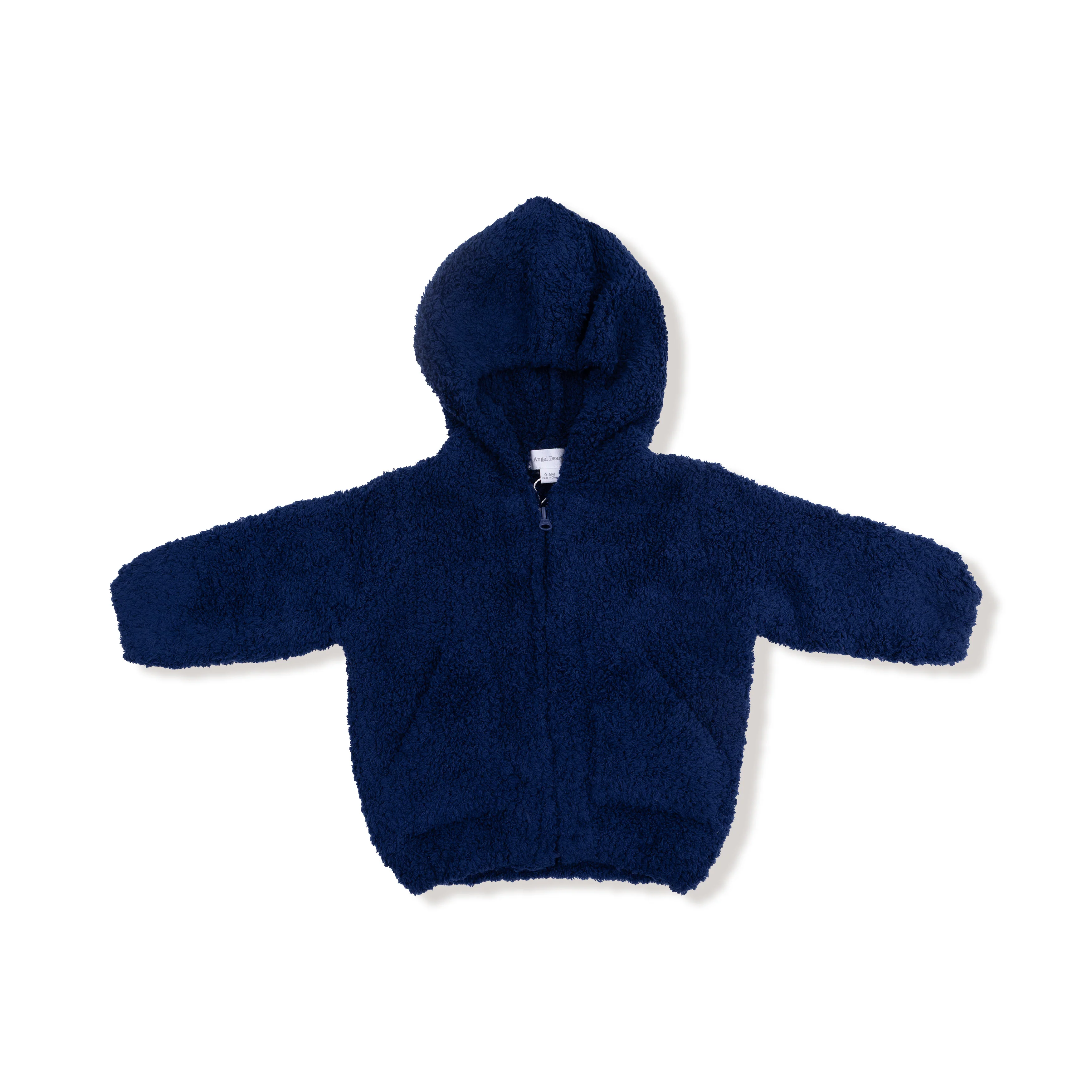 Chenille - Navy Hooded Jacket - Image 3