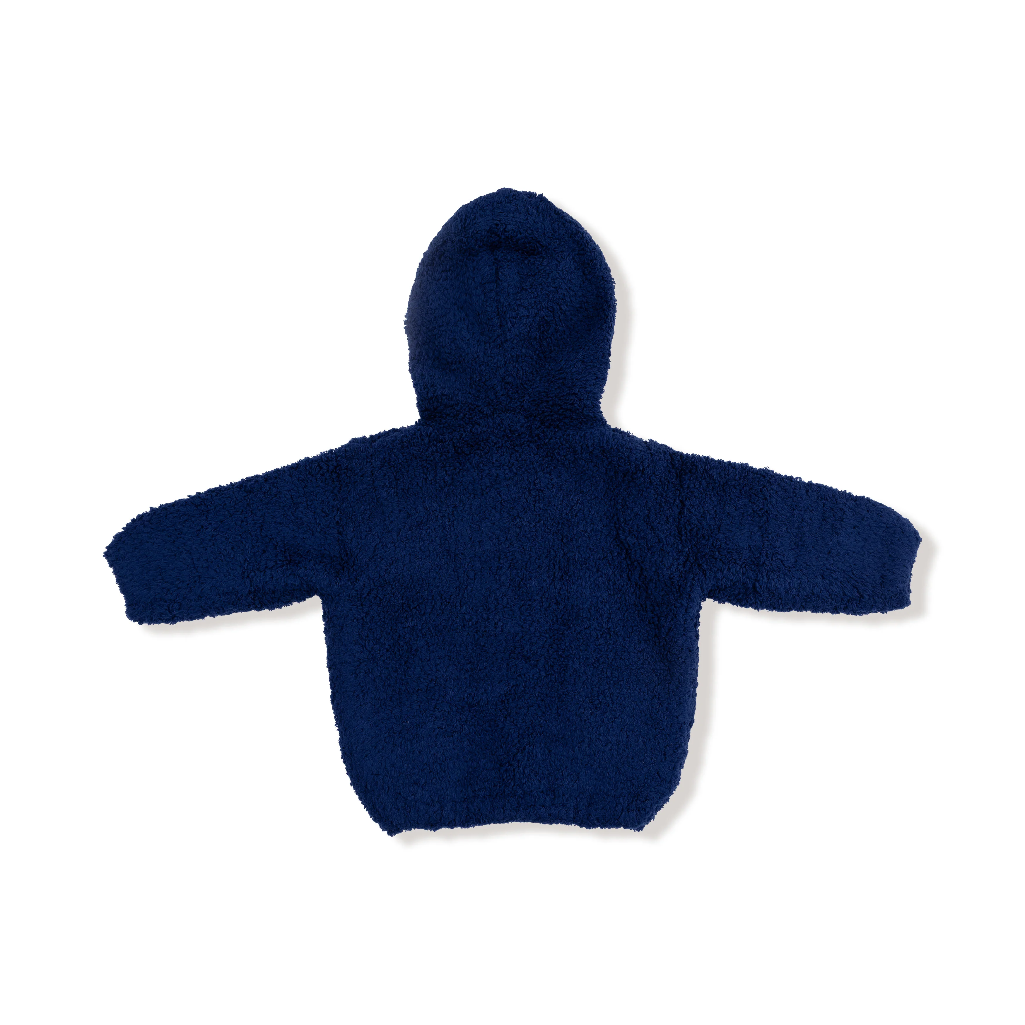 Chenille - Navy Hooded Jacket - Image 4