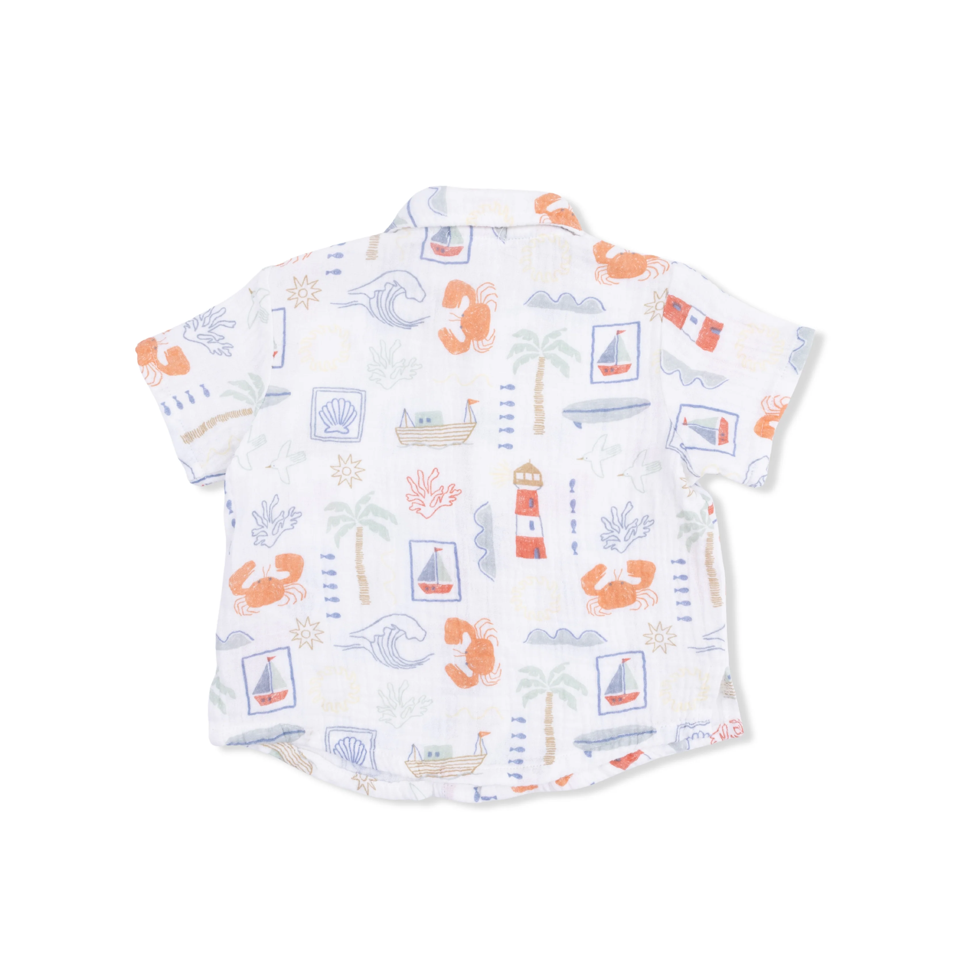 Club Mediterranean - Polo Button Up with Casual Short - Image 4