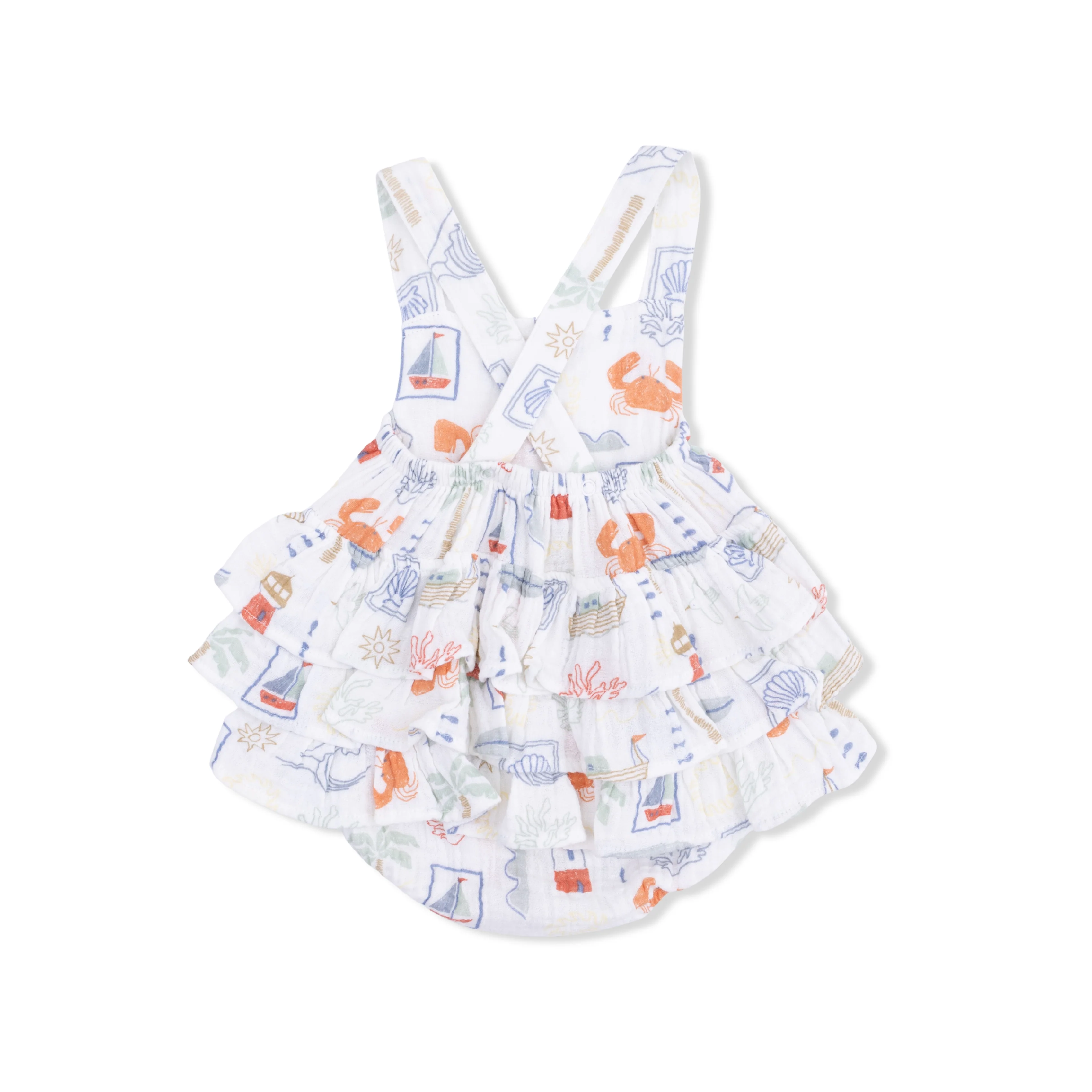 Club Mediterranean - Ruffle Sunsuit - Image 3