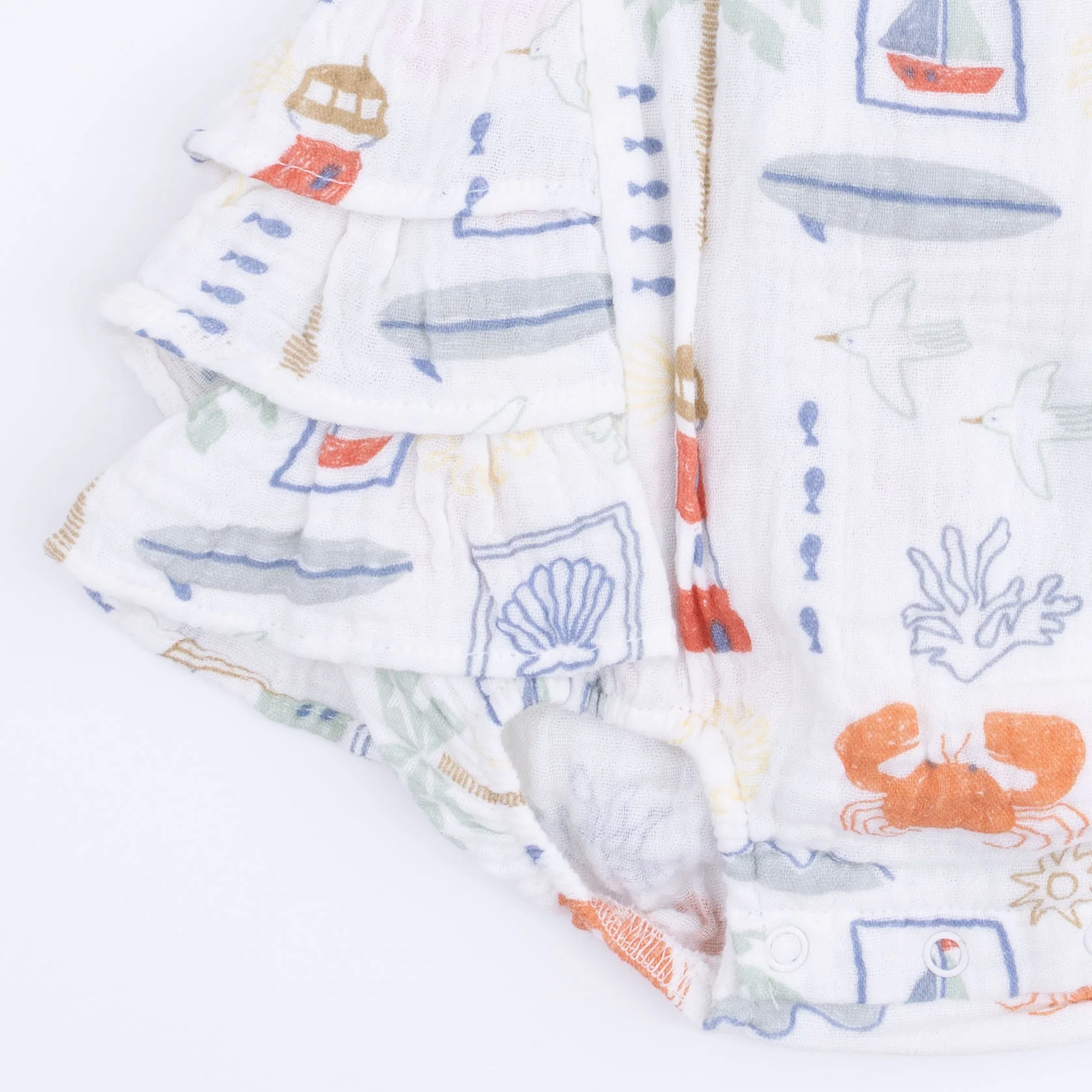 Club Mediterranean - Ruffle Sunsuit - Image 5