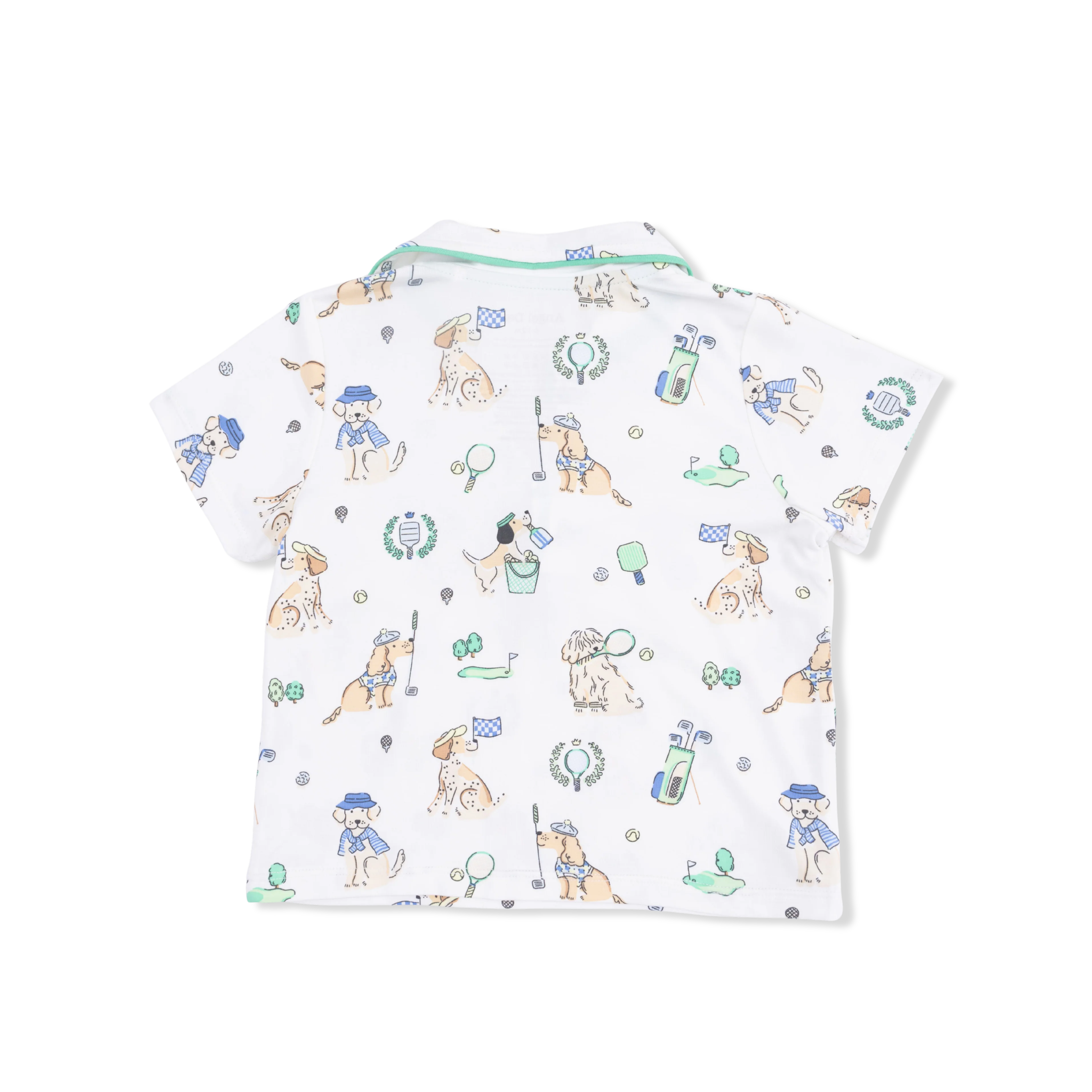 Country Club Dogs Neutral - Polo with Casual Short  & Bucket Hat - Image 4