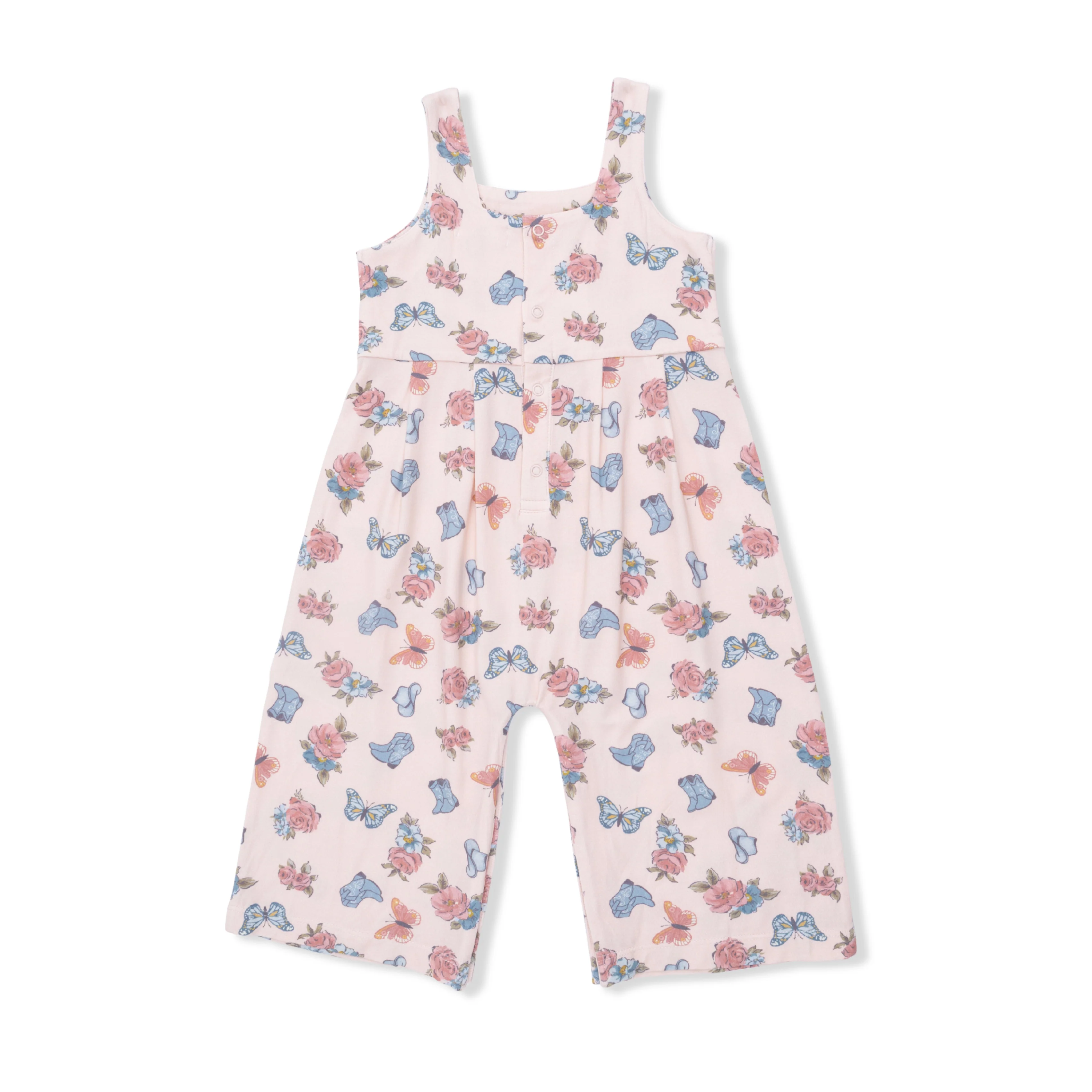 Country Girl Boots - Wide Leg Jumpsuit - Image 3