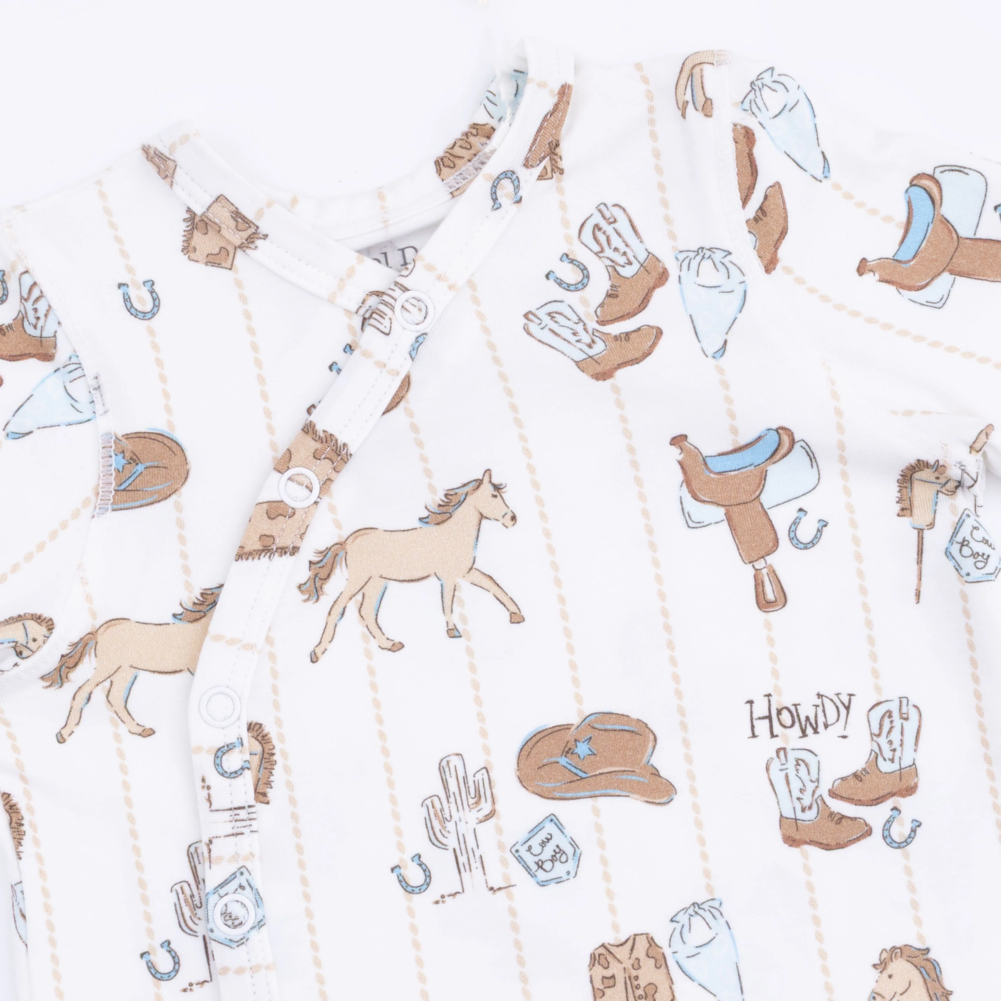 Cowboy Nursery - Take Me Home Set with Convertible Pant - Image 5