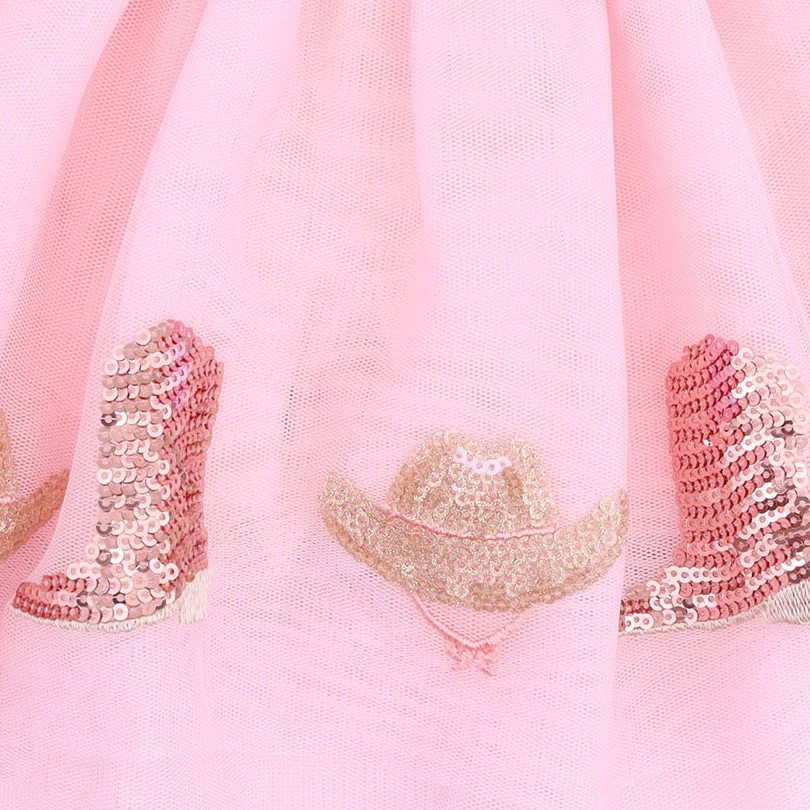 Cowgirl Cameos - Tutu Skirt with Bike Shorts - Image 3