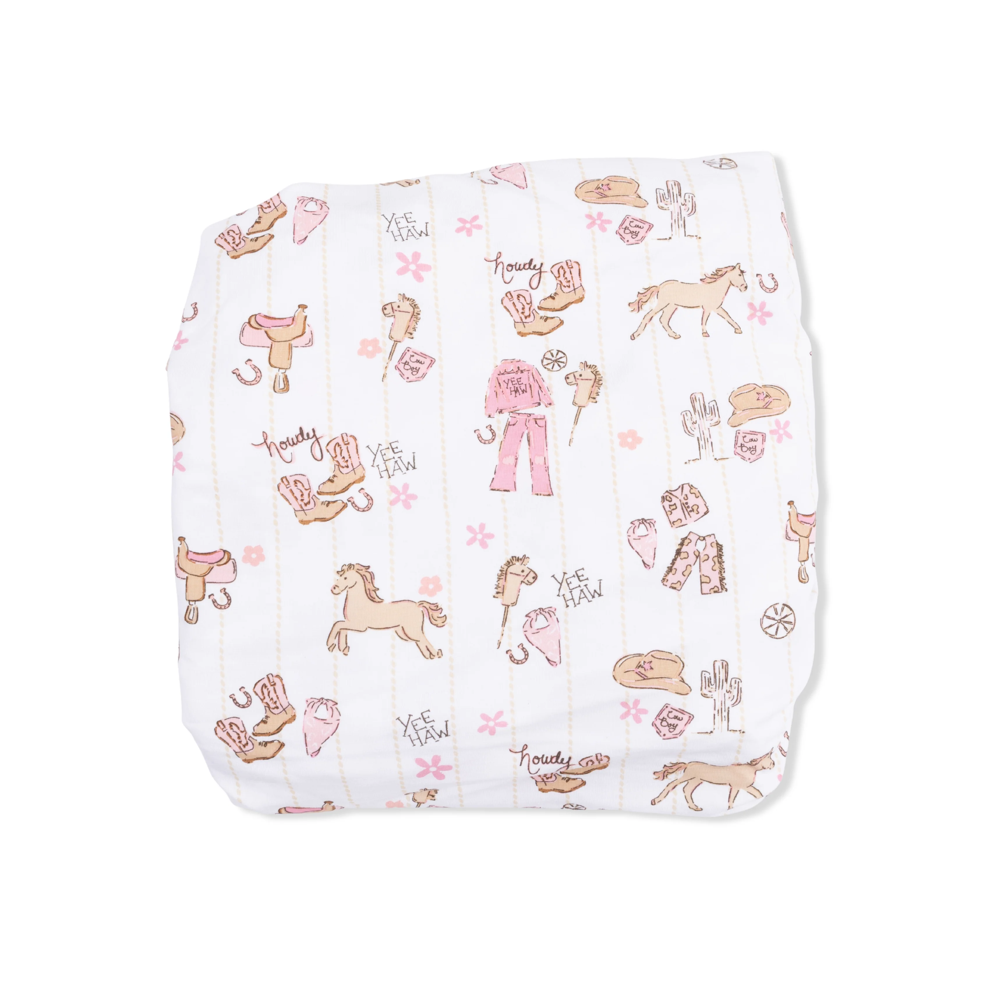 Cowgirl Nursery - Crib Sheet - Image 6