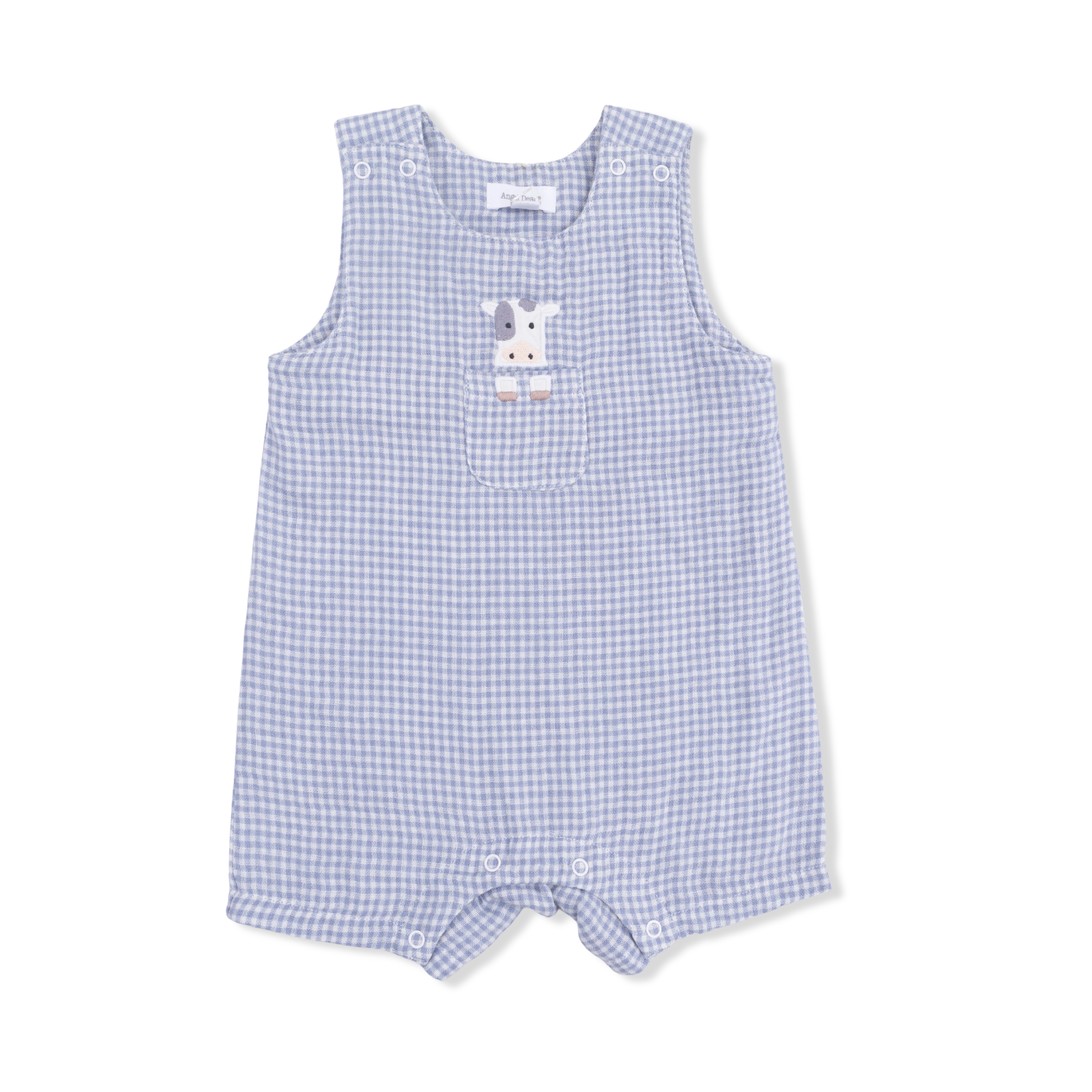 Cute Farm Animals Appliques - Jon Jon with Short Sleeve Bodysuit - Image 3
