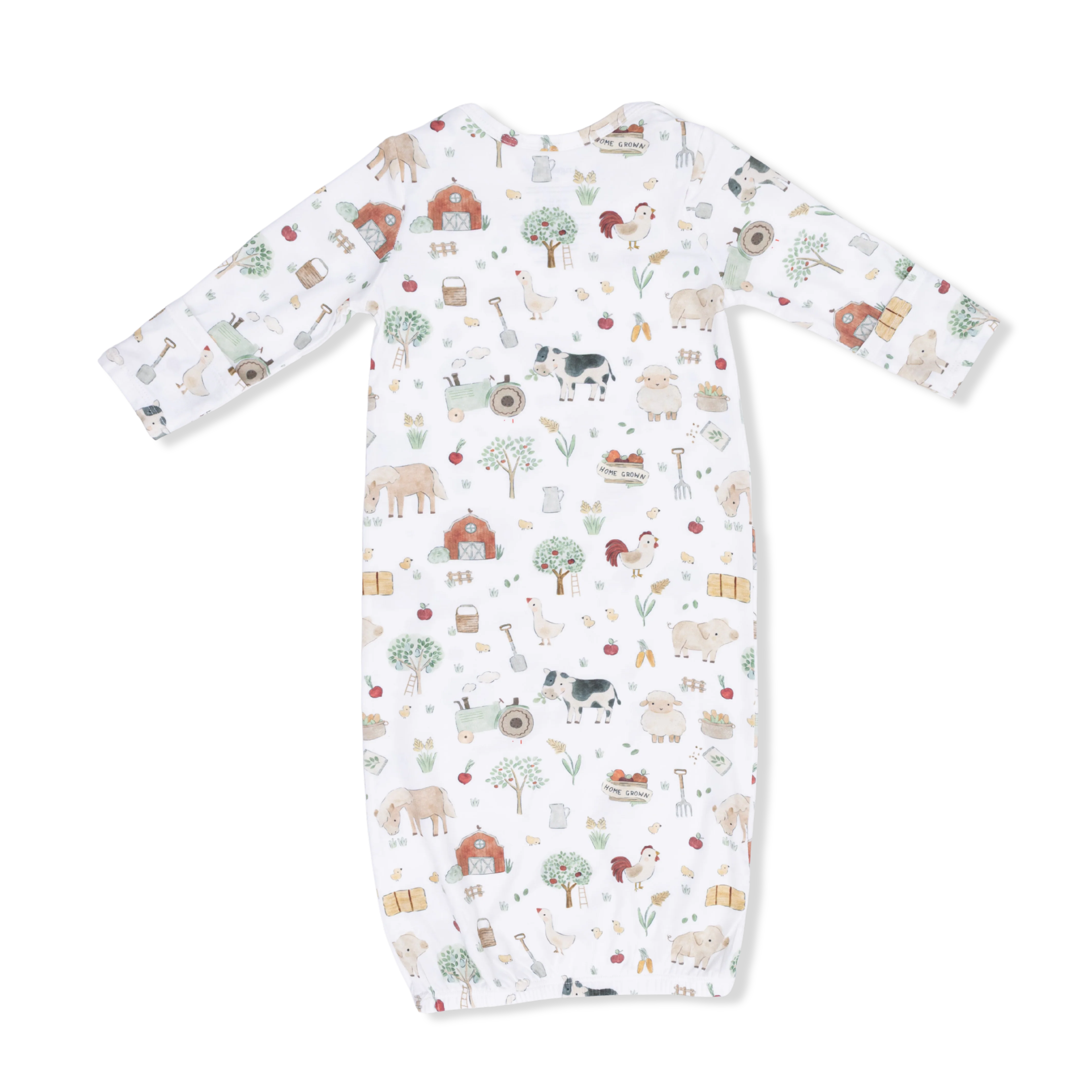 Cute Farm Animals Uni - Lap Shoulder Gown - Image 2