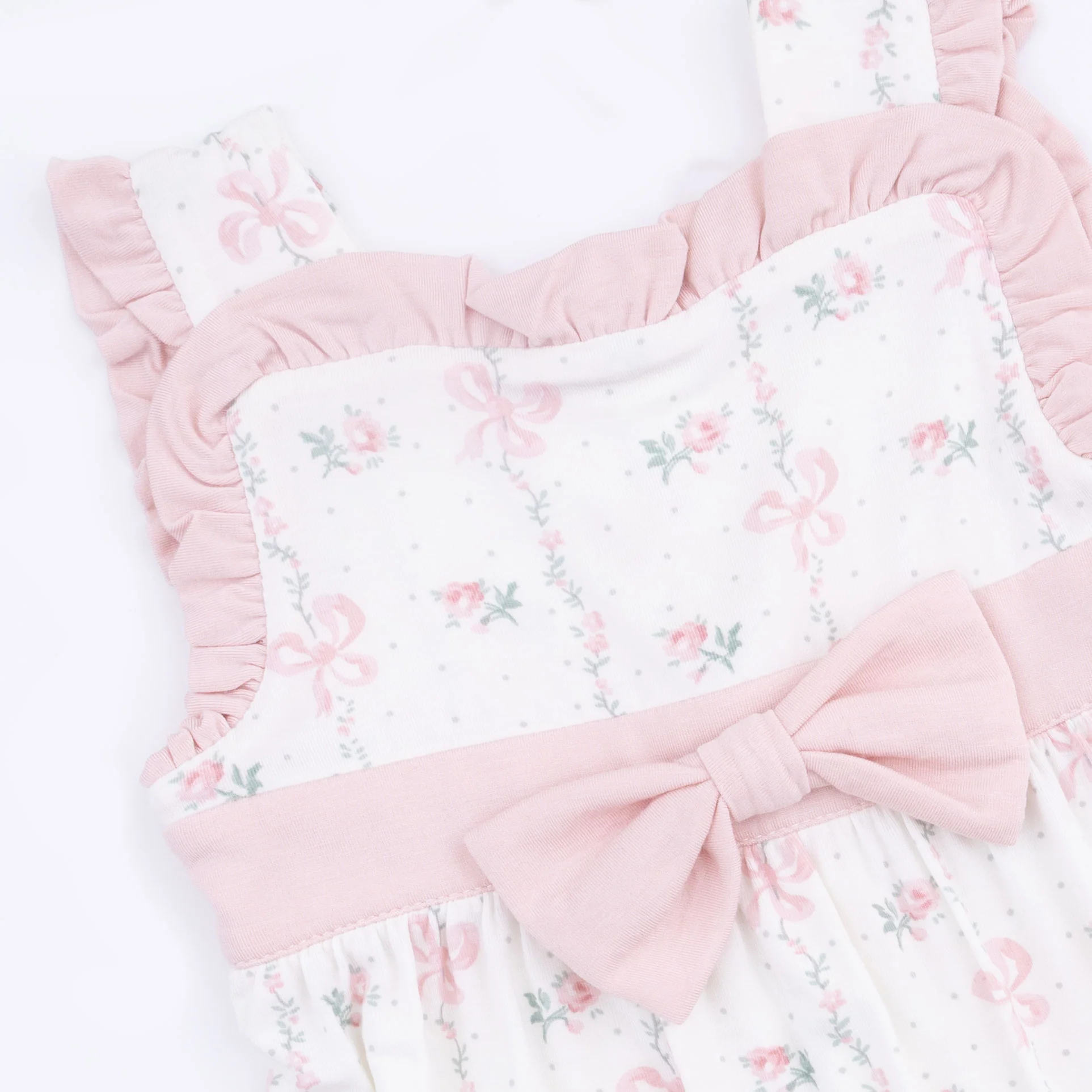 Dainty Buds and Bows - Bow Playsuit - Image 3