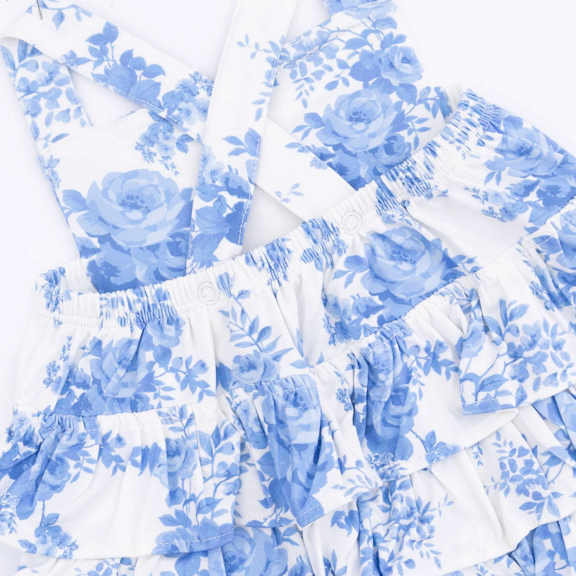 Dream Cottage Floral - Ruffle Sunsuit - Image 3