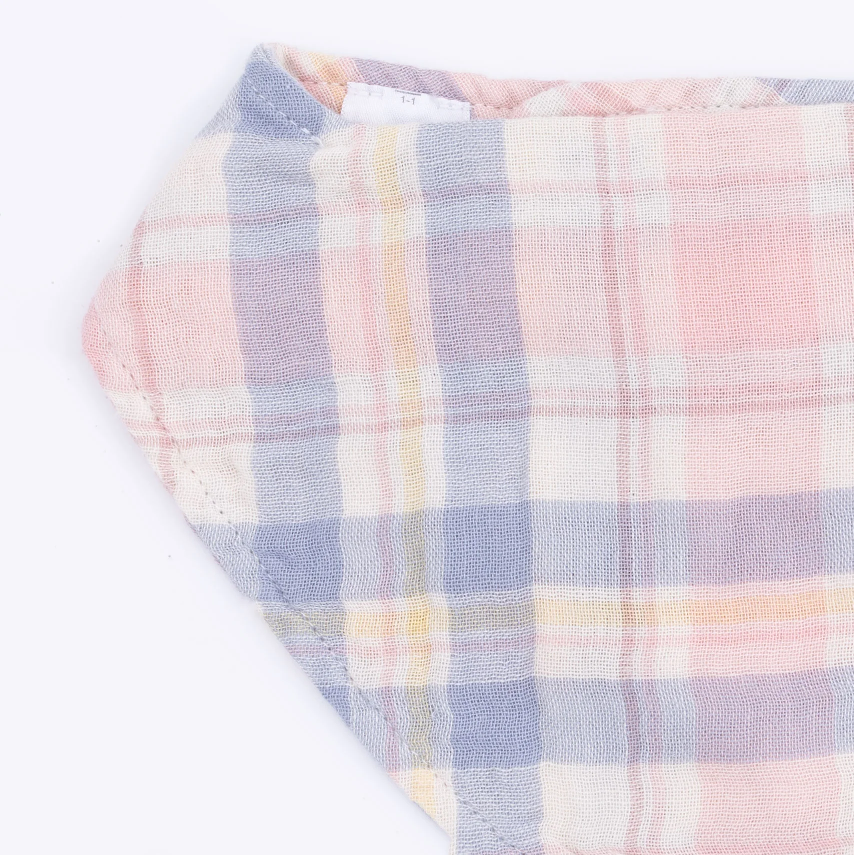 Dusty Plaid - Bandana Bib - Image 3