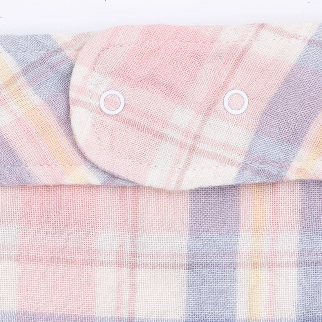 Dusty Plaid - Bandana Bib - Image 4