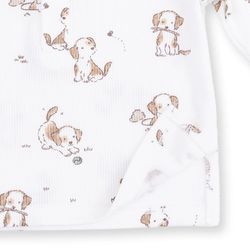 Explorer Puppy Blue - Long Sleeve Henley Play Set - Image 6