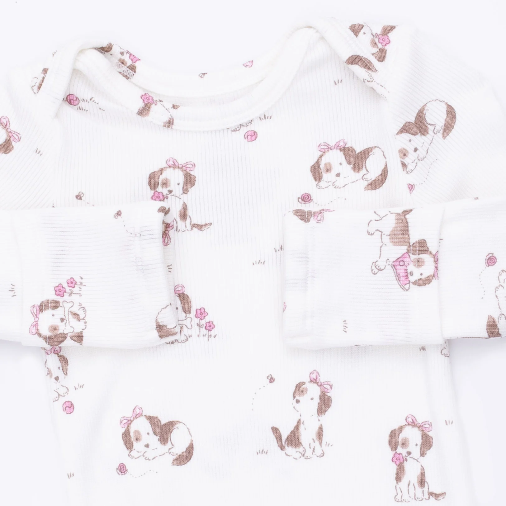 Explorer Puppy Pink - Knotted Gown and Knot Headband - Image 4