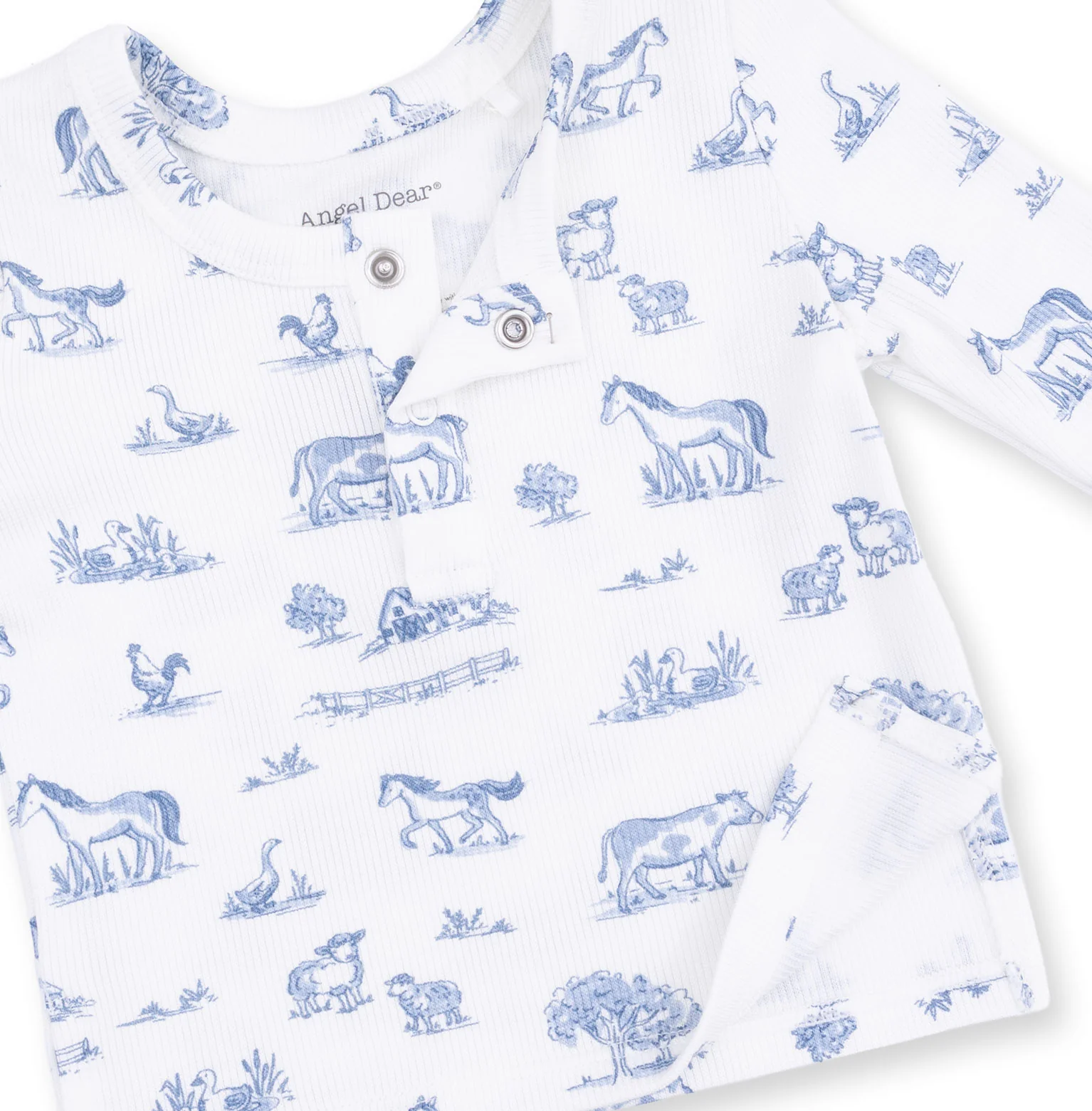 Farm Friends - Long Sleeve Henley Play Set - Image 3