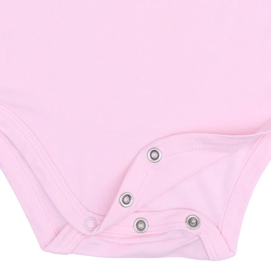Birthday - First Birthday Pink Long Sleeve Bodysuit - Image 4