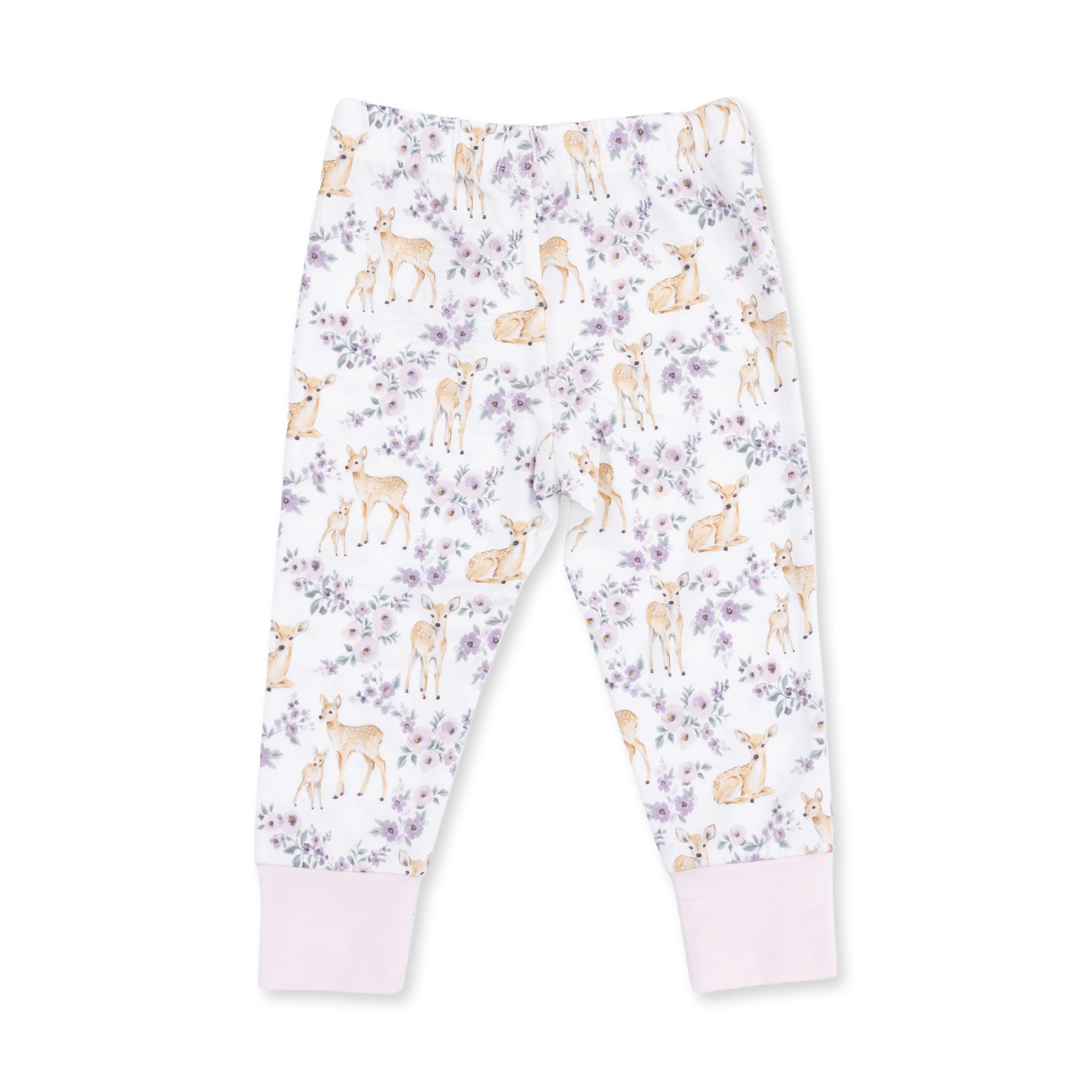 Floral Deer - Long Sleeve Loungewear Set - Image 3