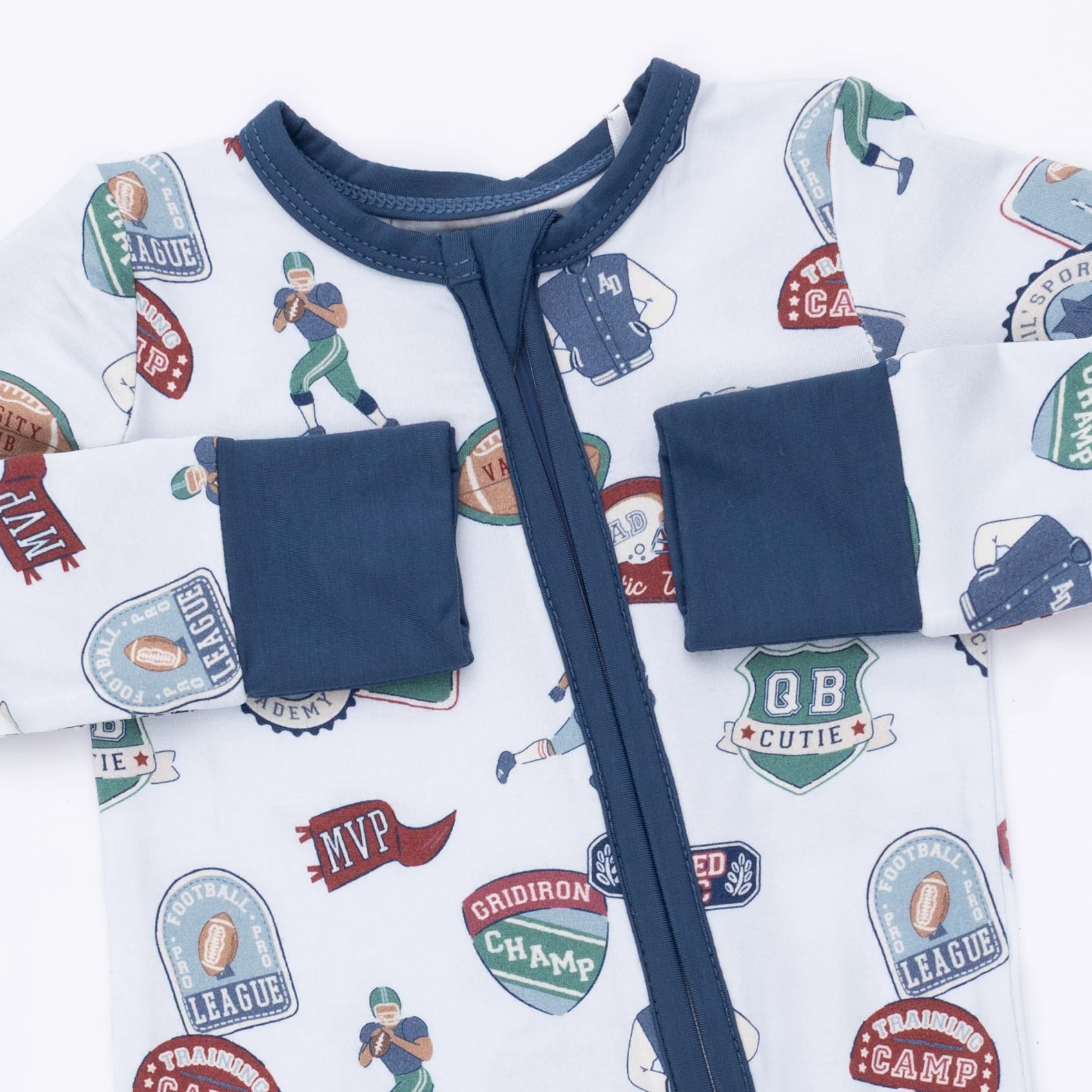 Football Patches - Convertible Romper - Image 3