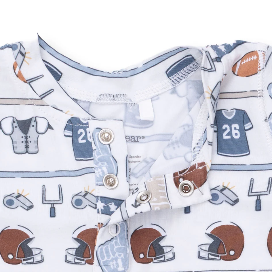 Football Stripe - Uni Romper - Image 4