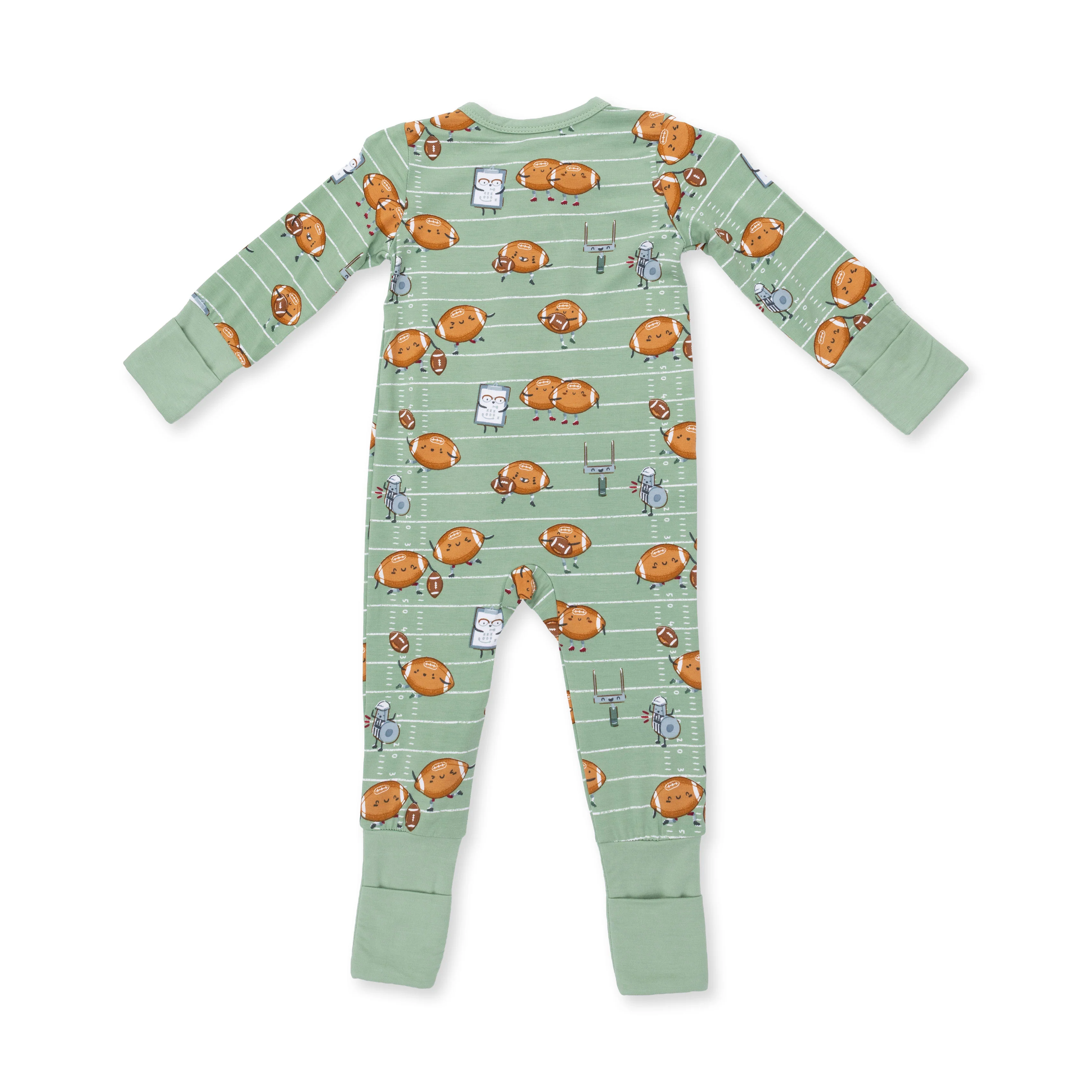 Footballs Playing Football - Convertible Romper - Image 3