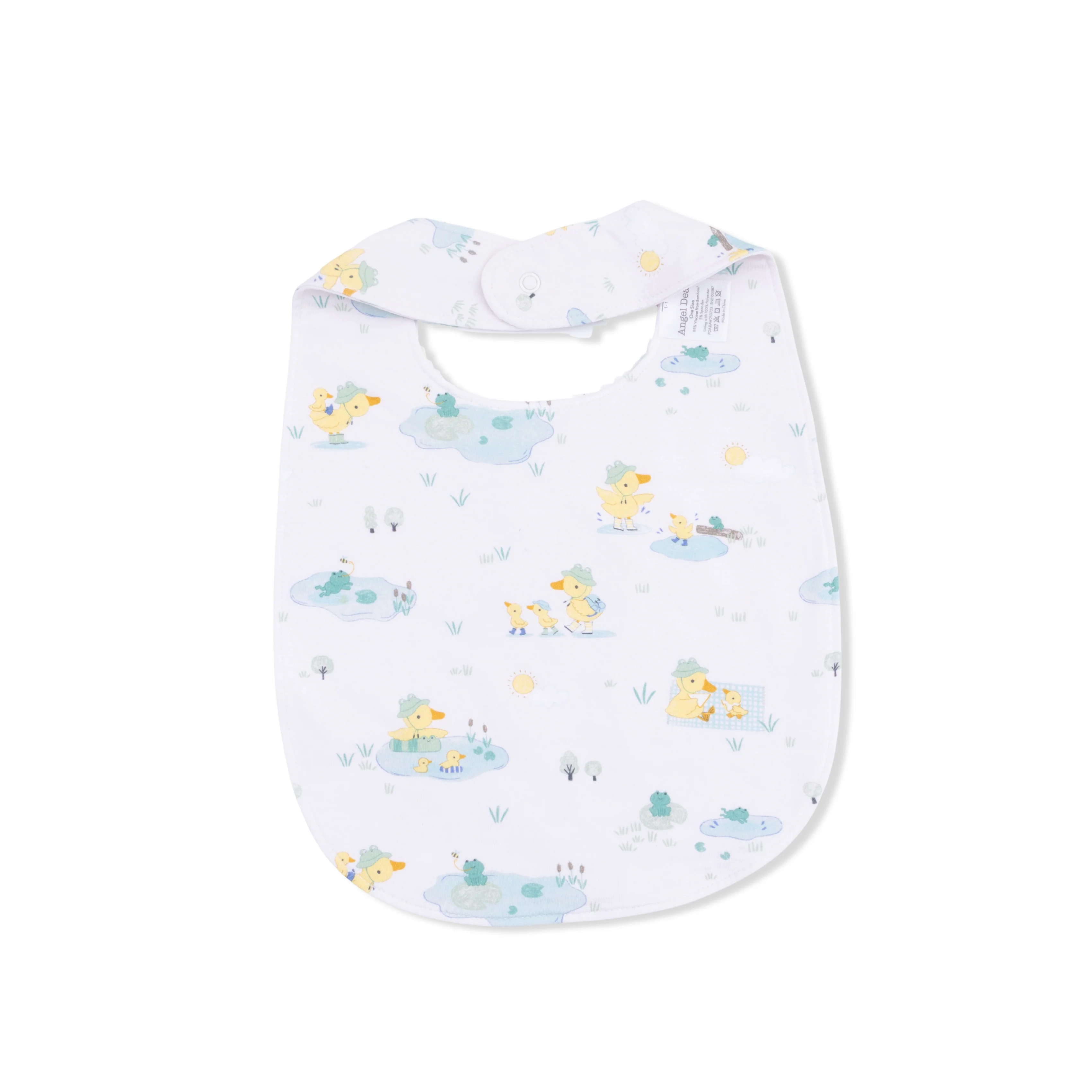 Frog and Duck Pond - Feeding Bib - Image 2