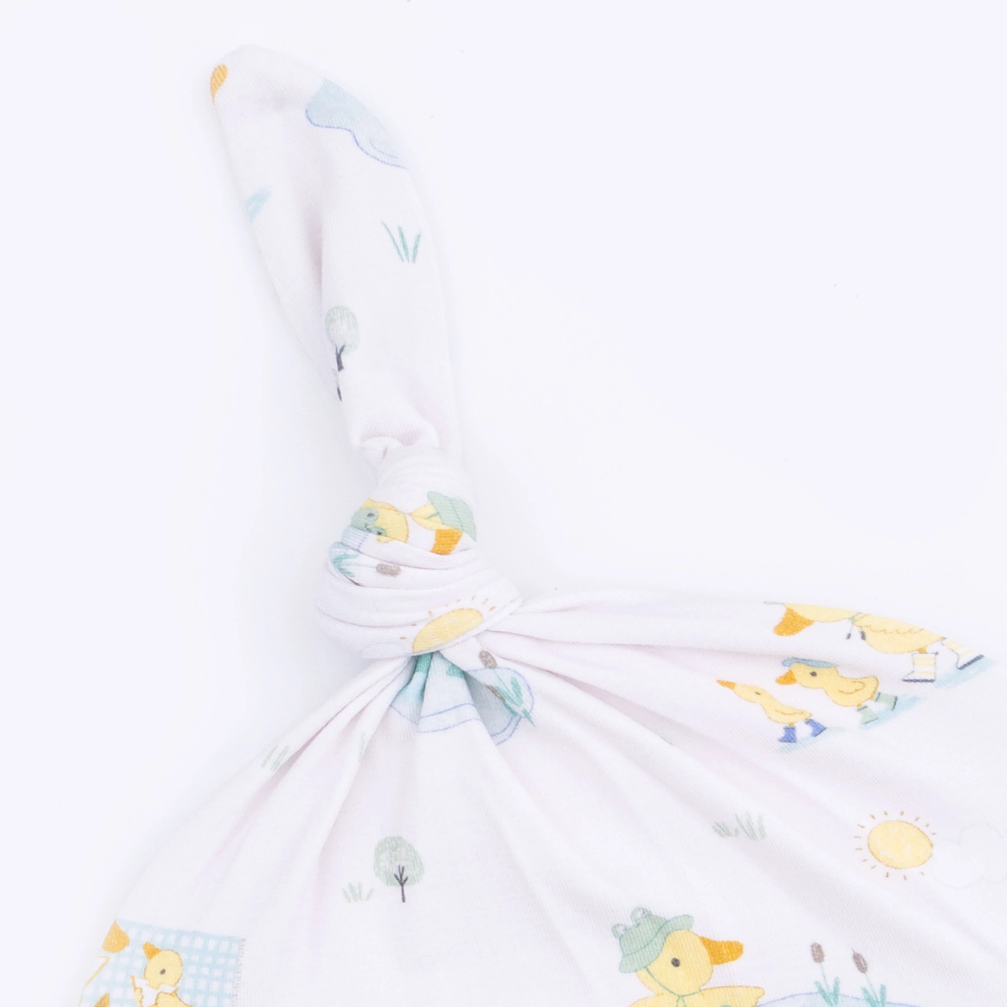 Frog and Duck Pond - Knotted Hat - Image 3