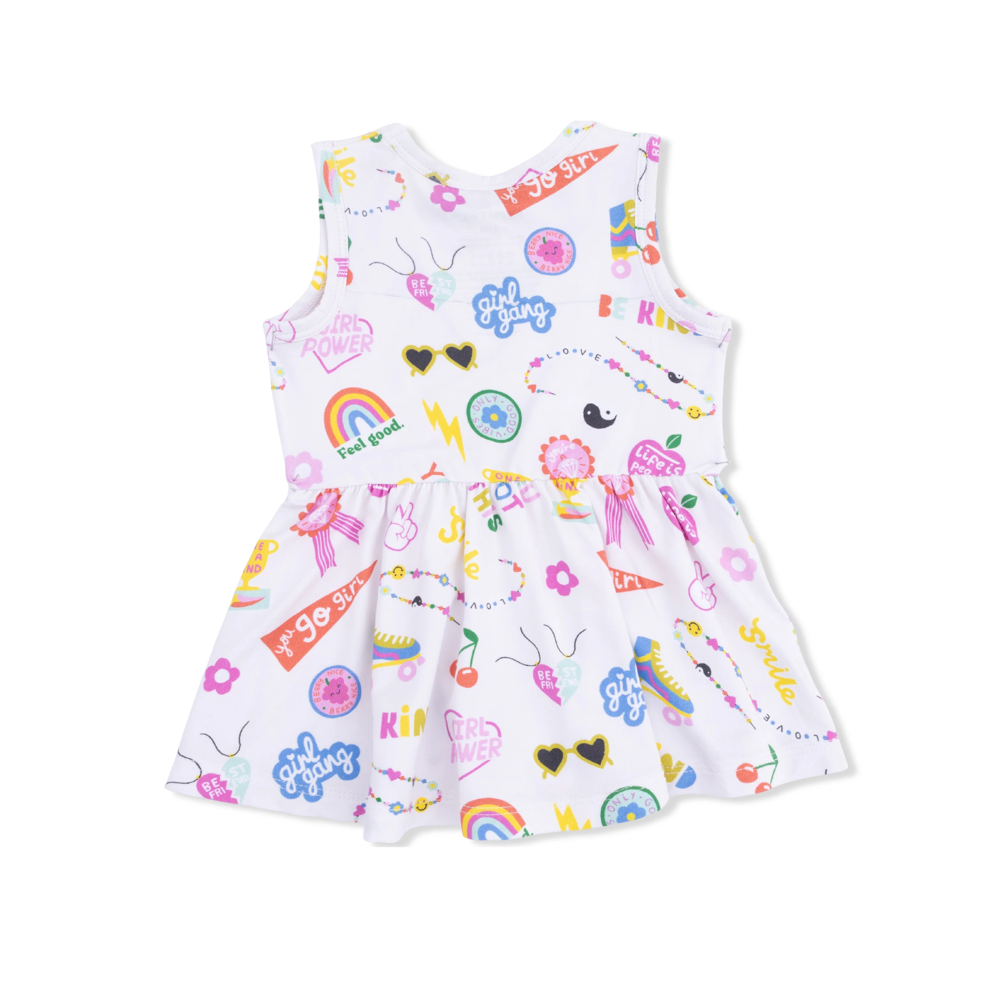 Girl Power - Peplum Tank Top and Bike Short - Image 3